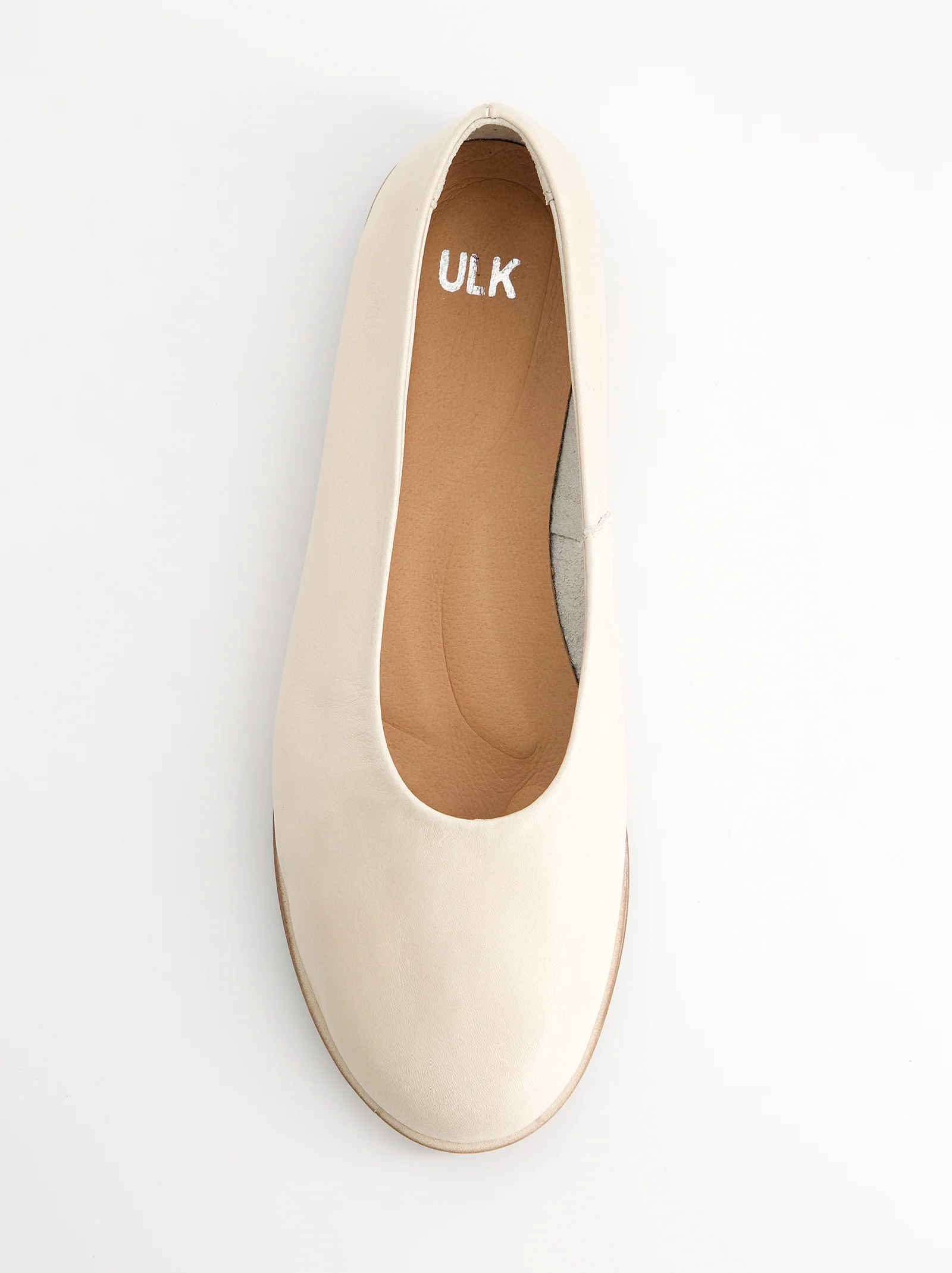 Bailarinas minimal piel crema - Dharma - Image 3