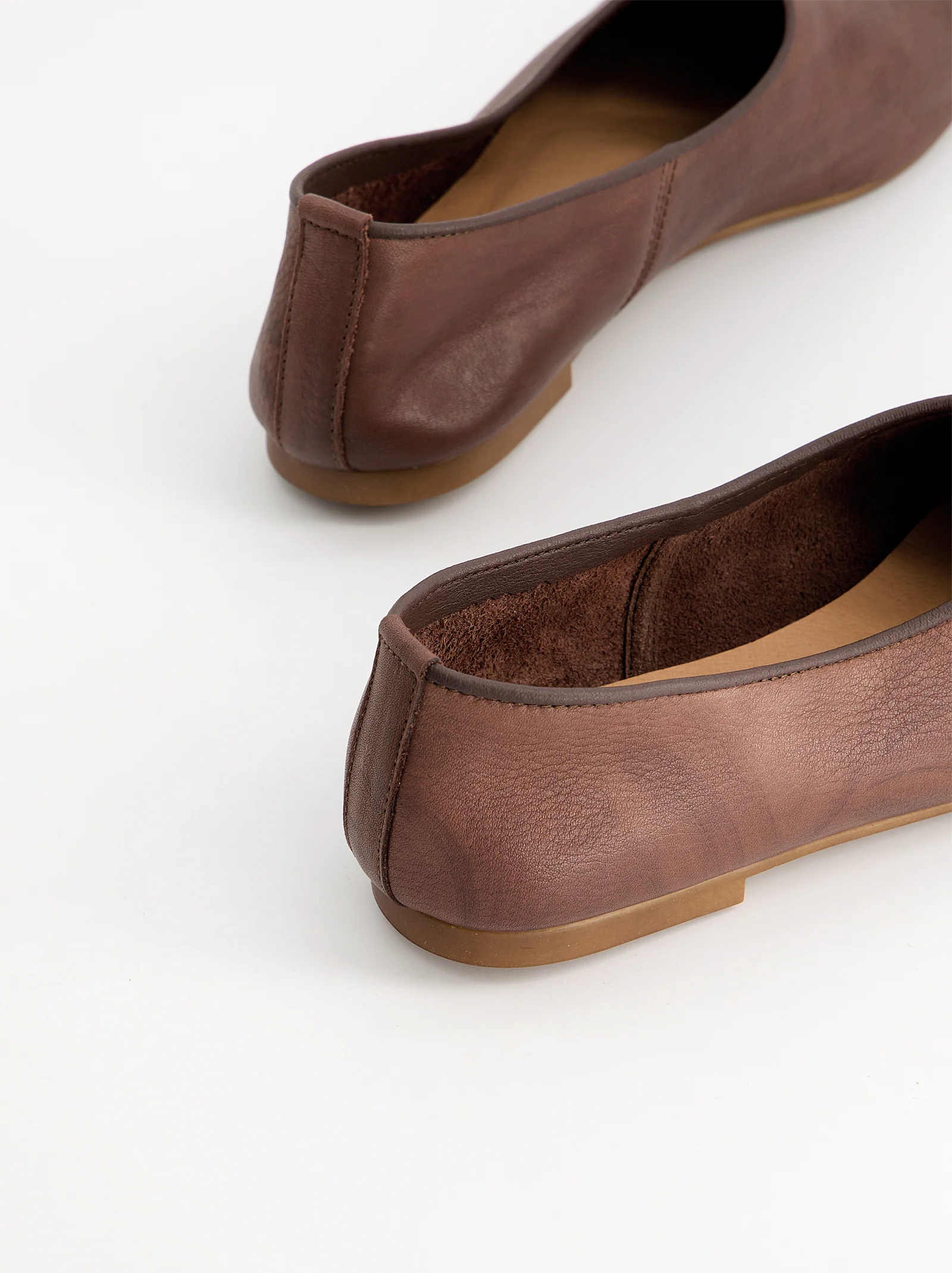 Bailarinas slipper de corte guante en piel - Luba - Image 3