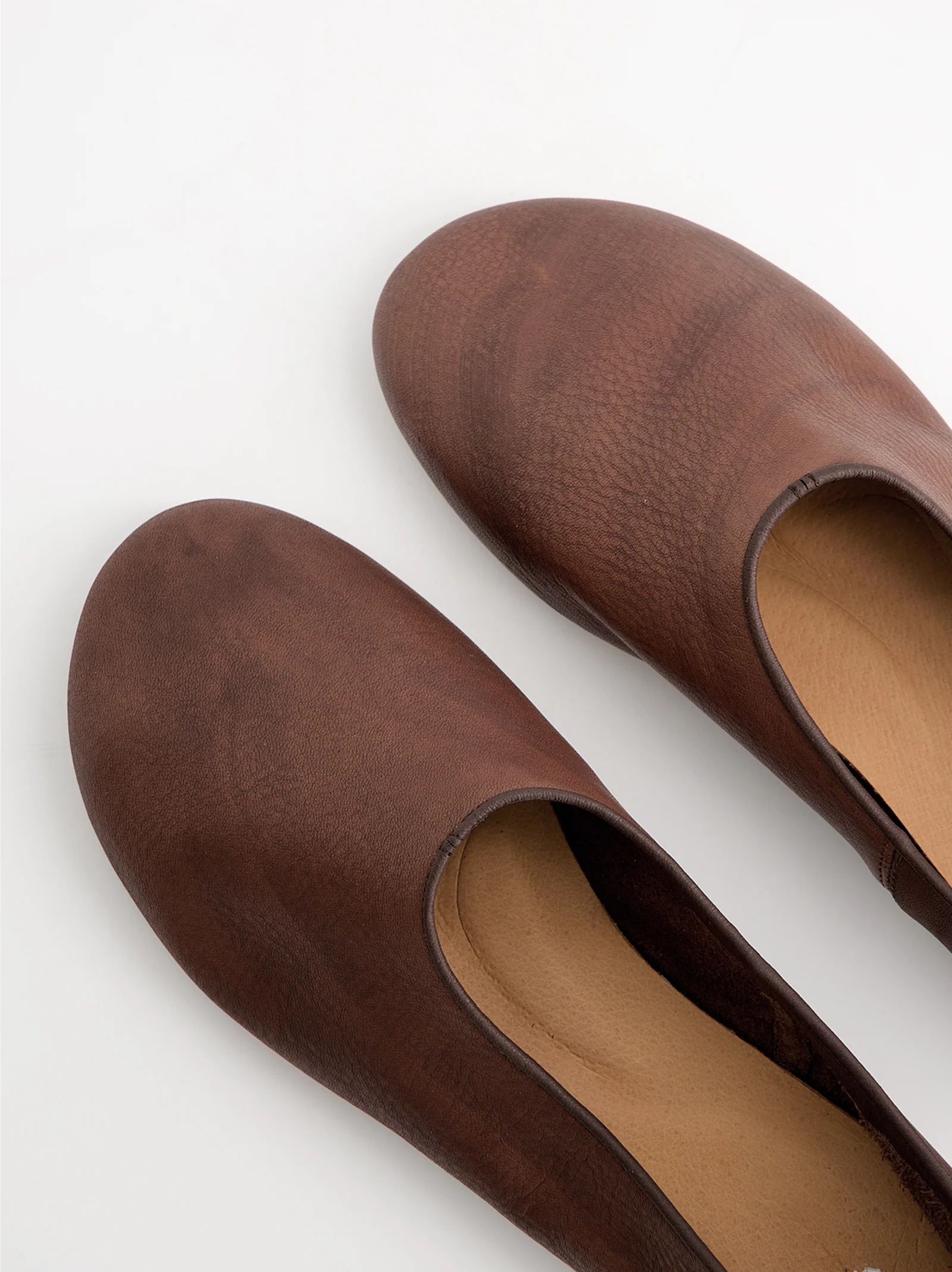 Bailarinas slipper de corte guante en piel - Luba - Image 4