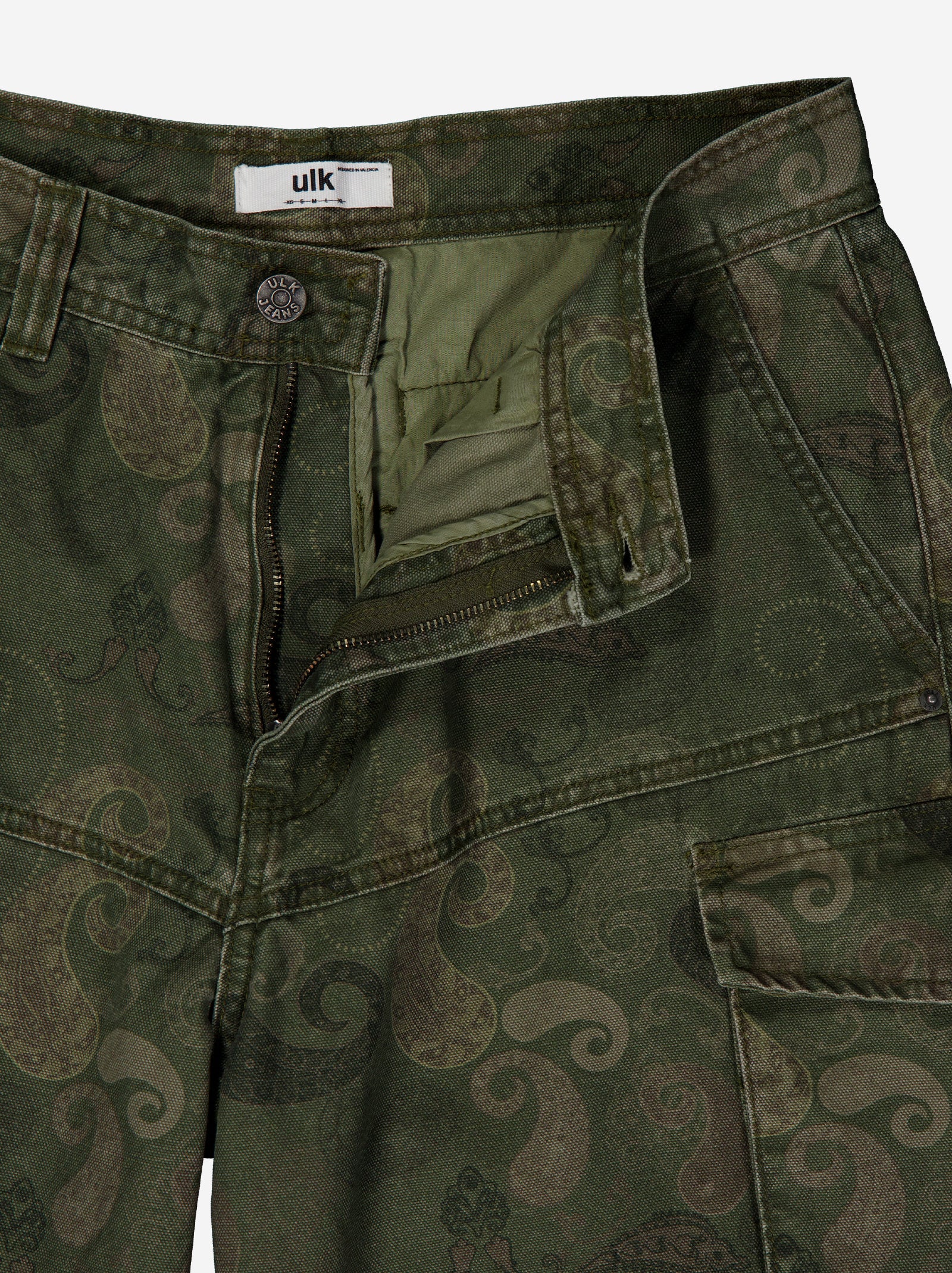 Bermudas cargo cachemira ajustables - Cashmere - Image 4