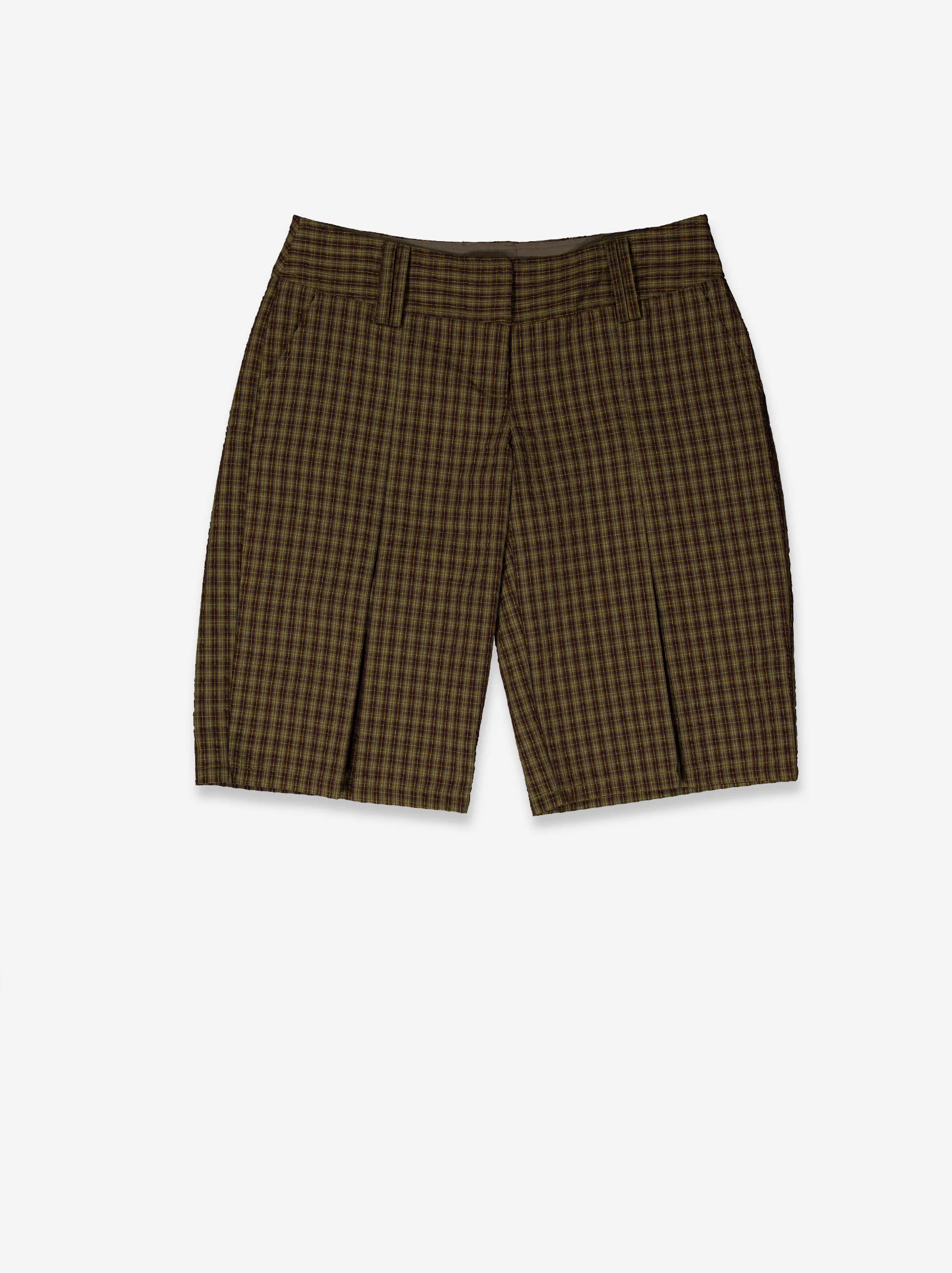 Bermudas a cuadros con pinzas - Dandi - Image 3