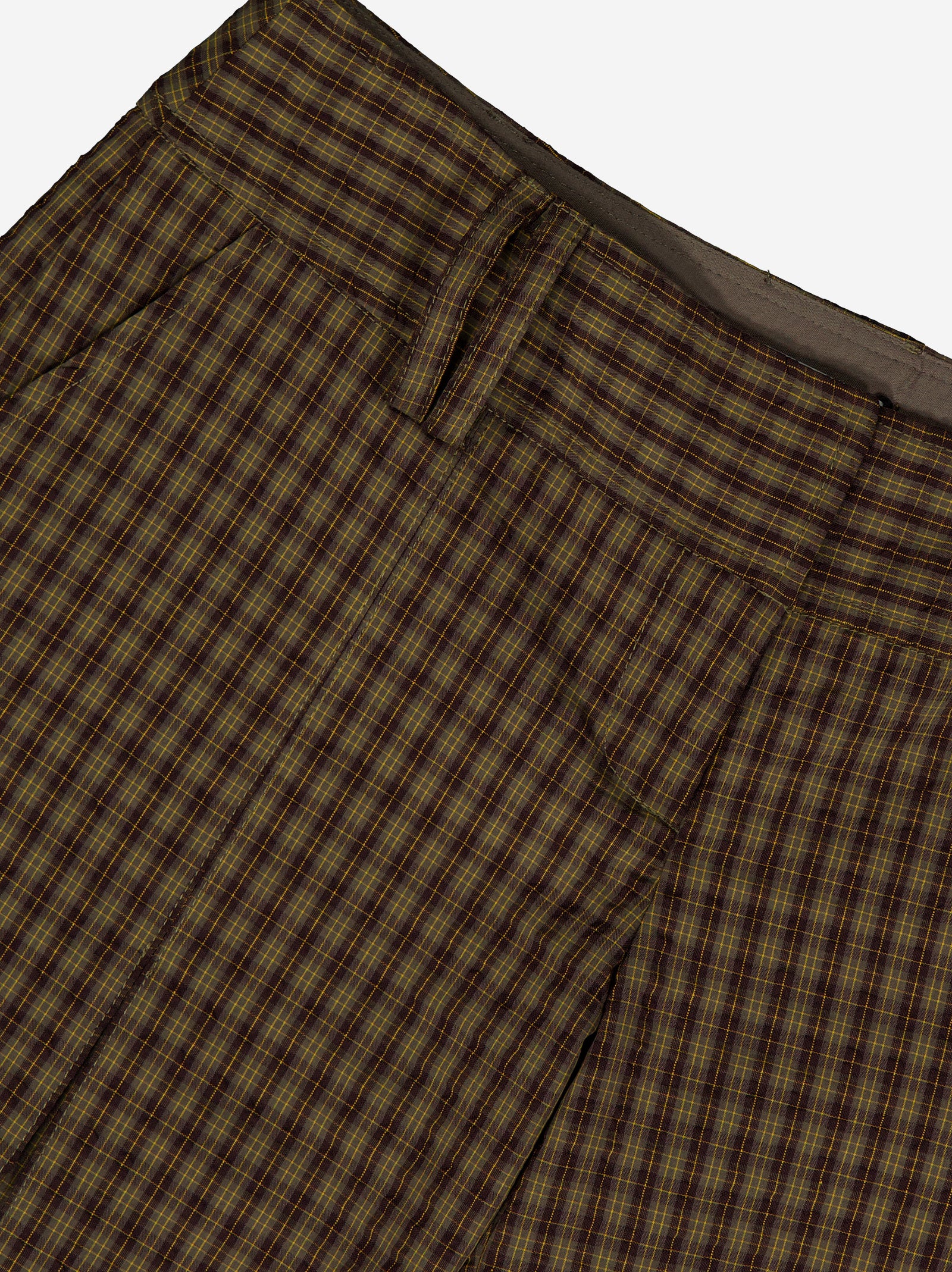 Bermudas a cuadros con pinzas - Dandi - Image 4
