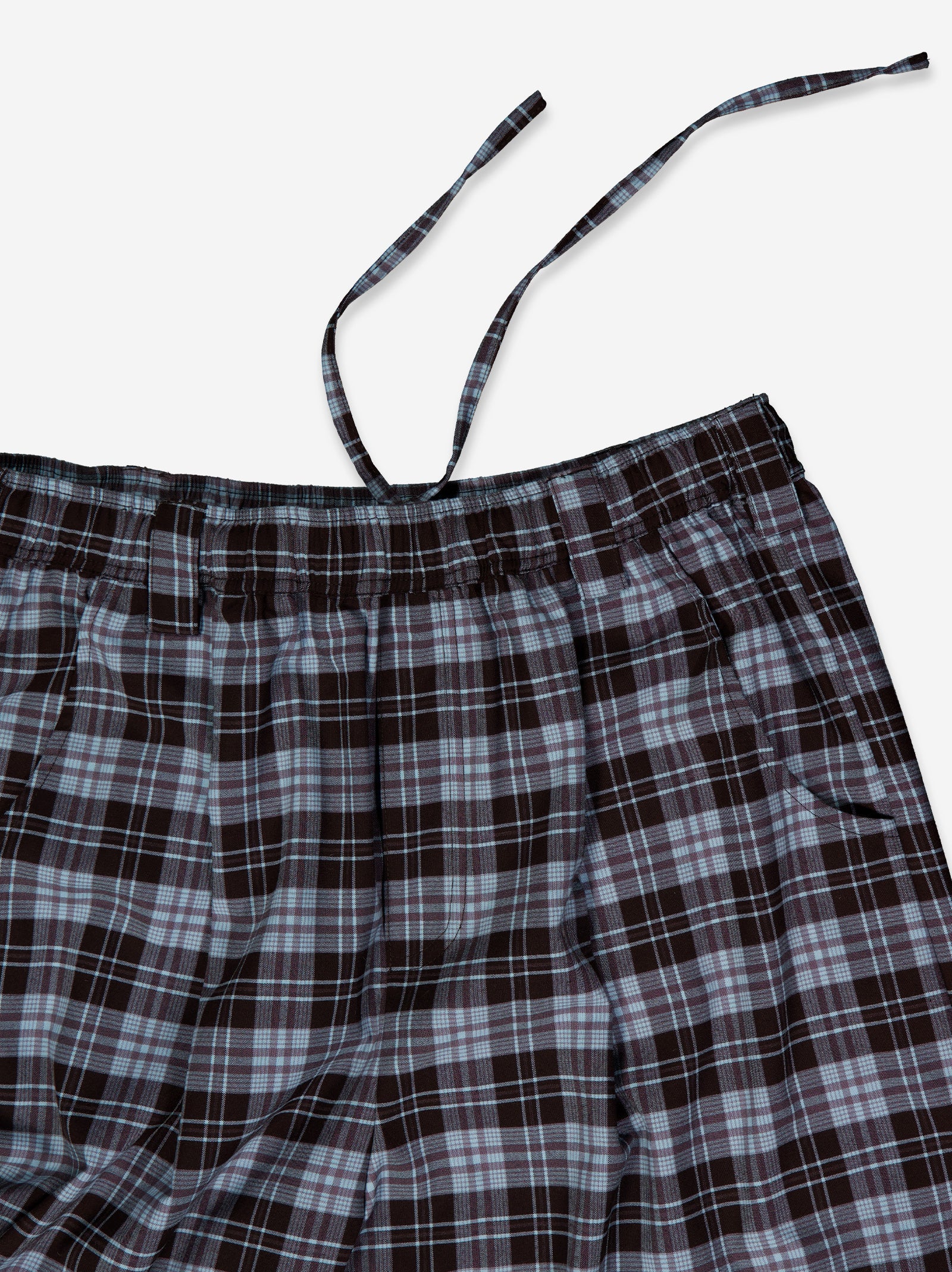Bermudas tartán relaxed fit con cintura elástica - Cake - Image 4