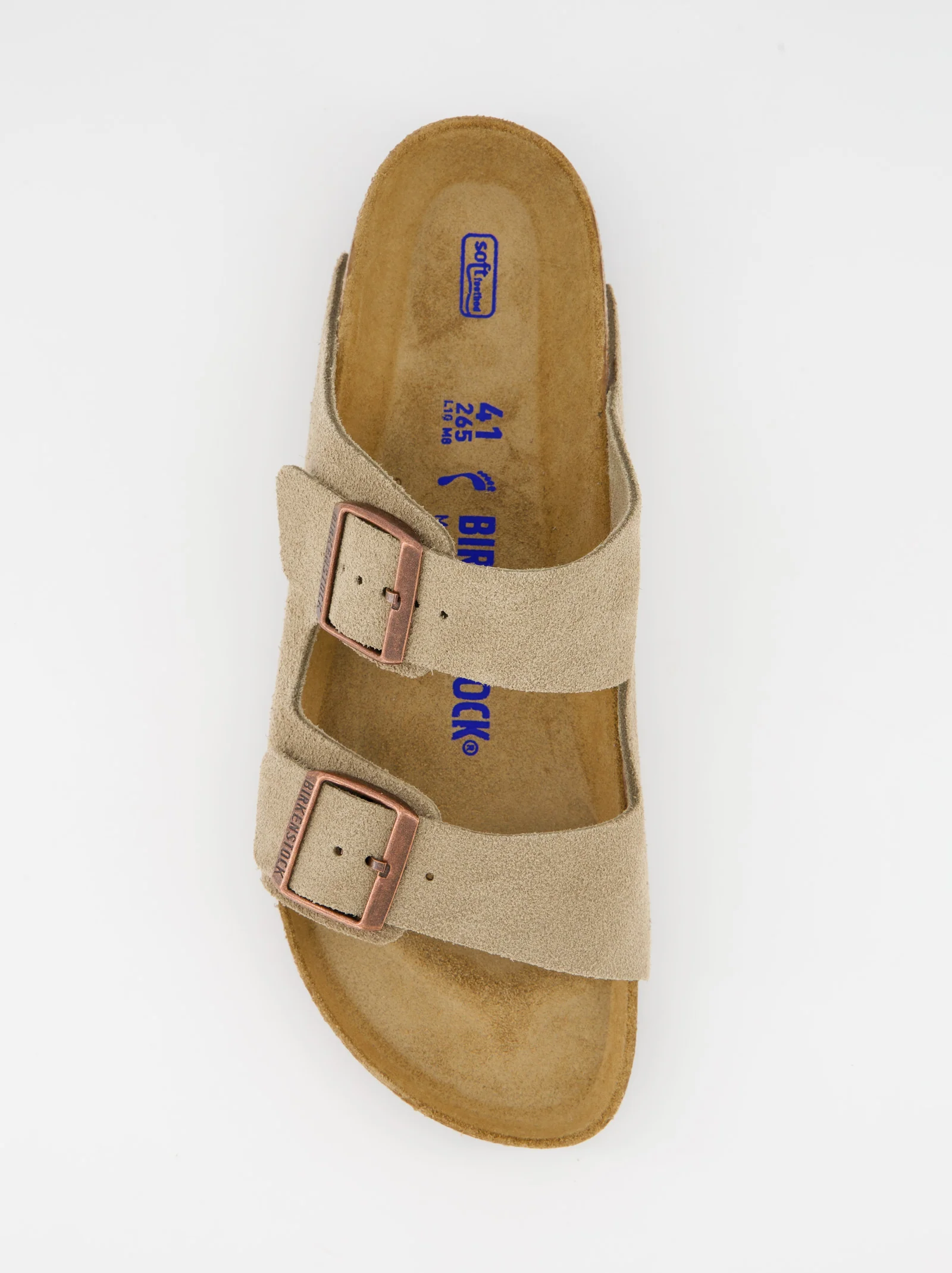 Sandalias bio de piel Birkenstock Arizona con plantilla blanda - Image 2