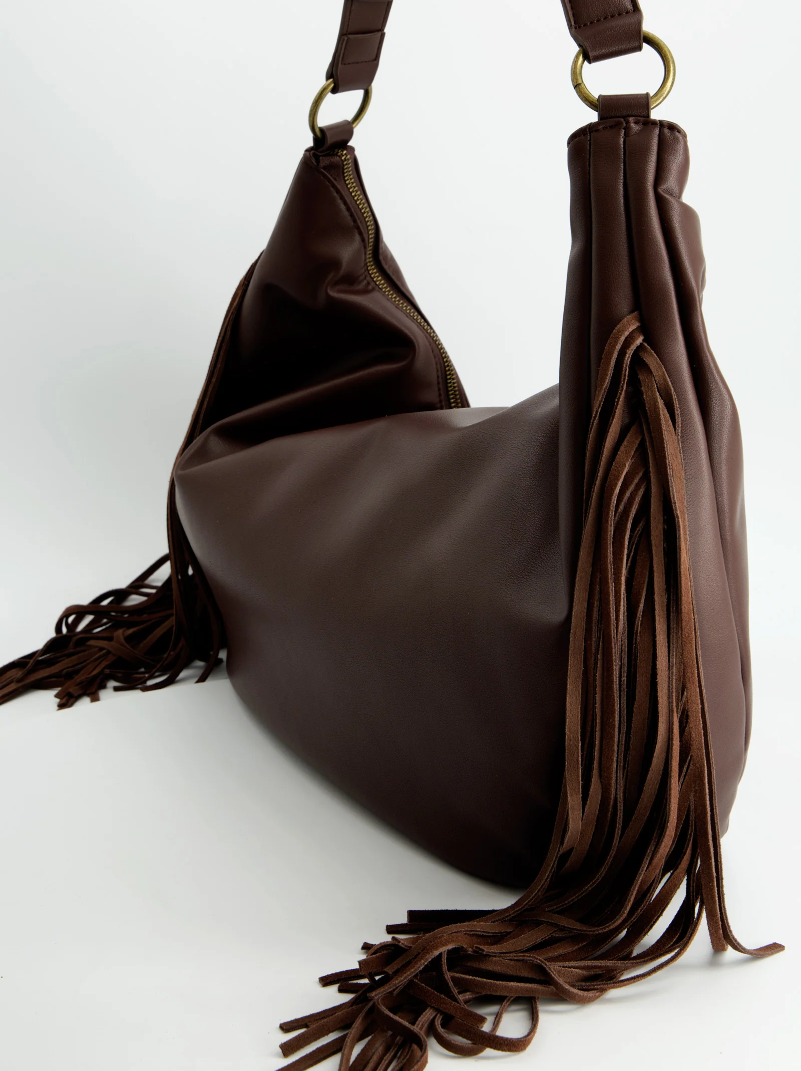 Bolso de piel con flecos - ULK Goudu - Image 5