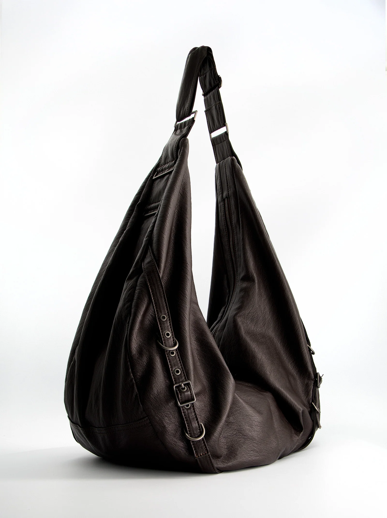 Bolso hobo de hombro efecto piel - Pituca - Image 2