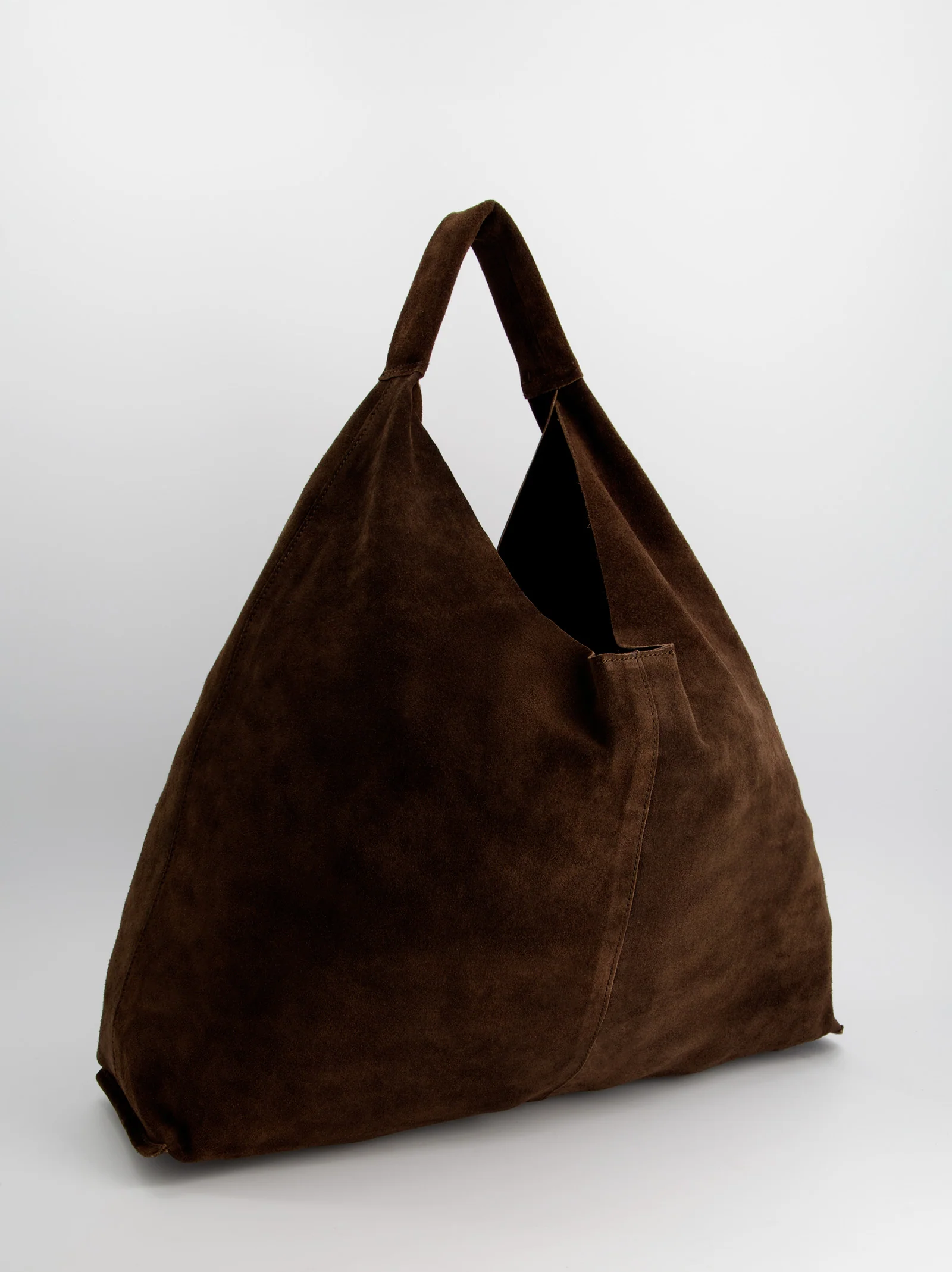 Bolso hobo de piel marrón - Fede Maxi - Image 2