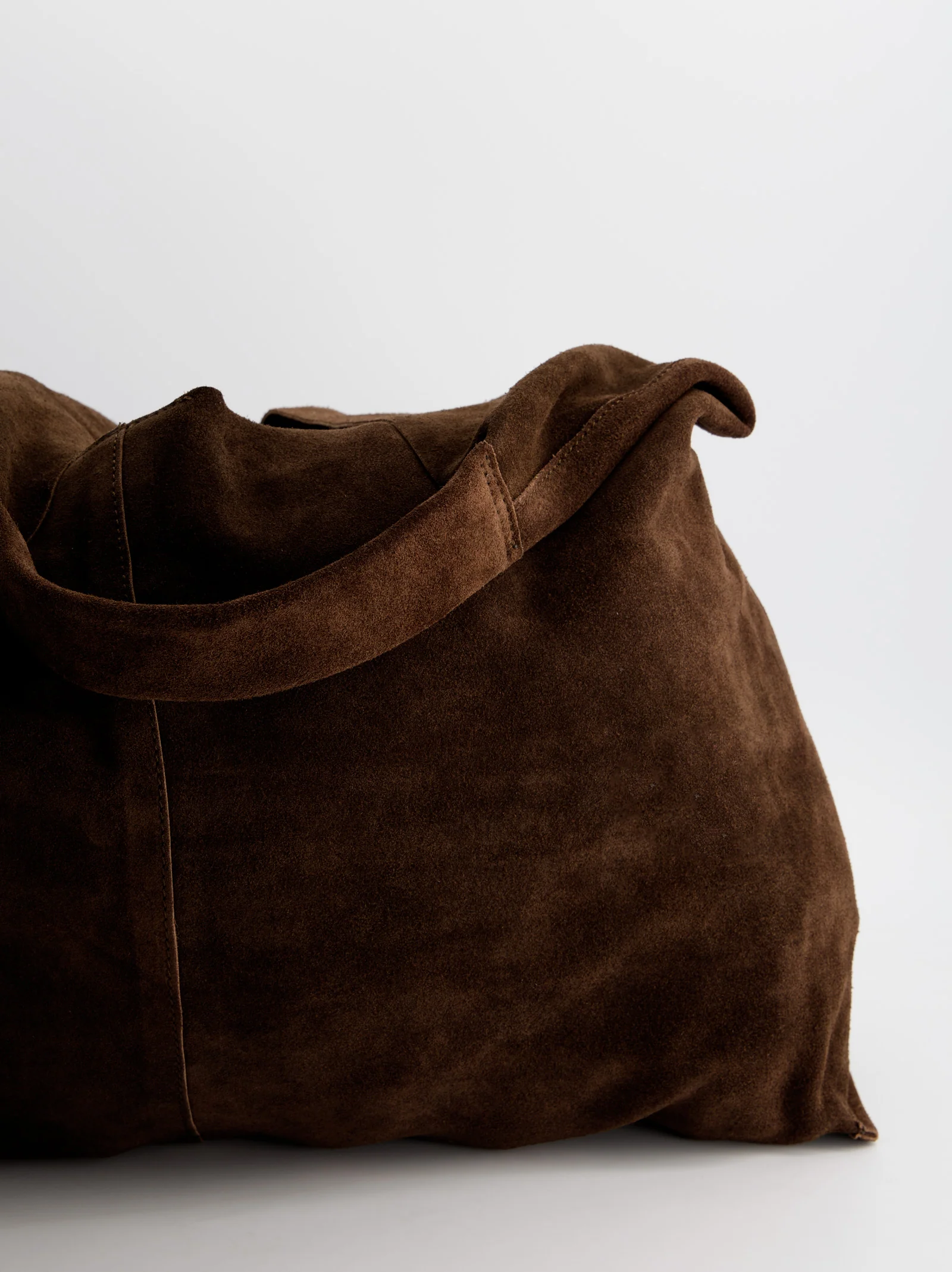 Bolso hobo de piel marrón - Fede Maxi - Image 3