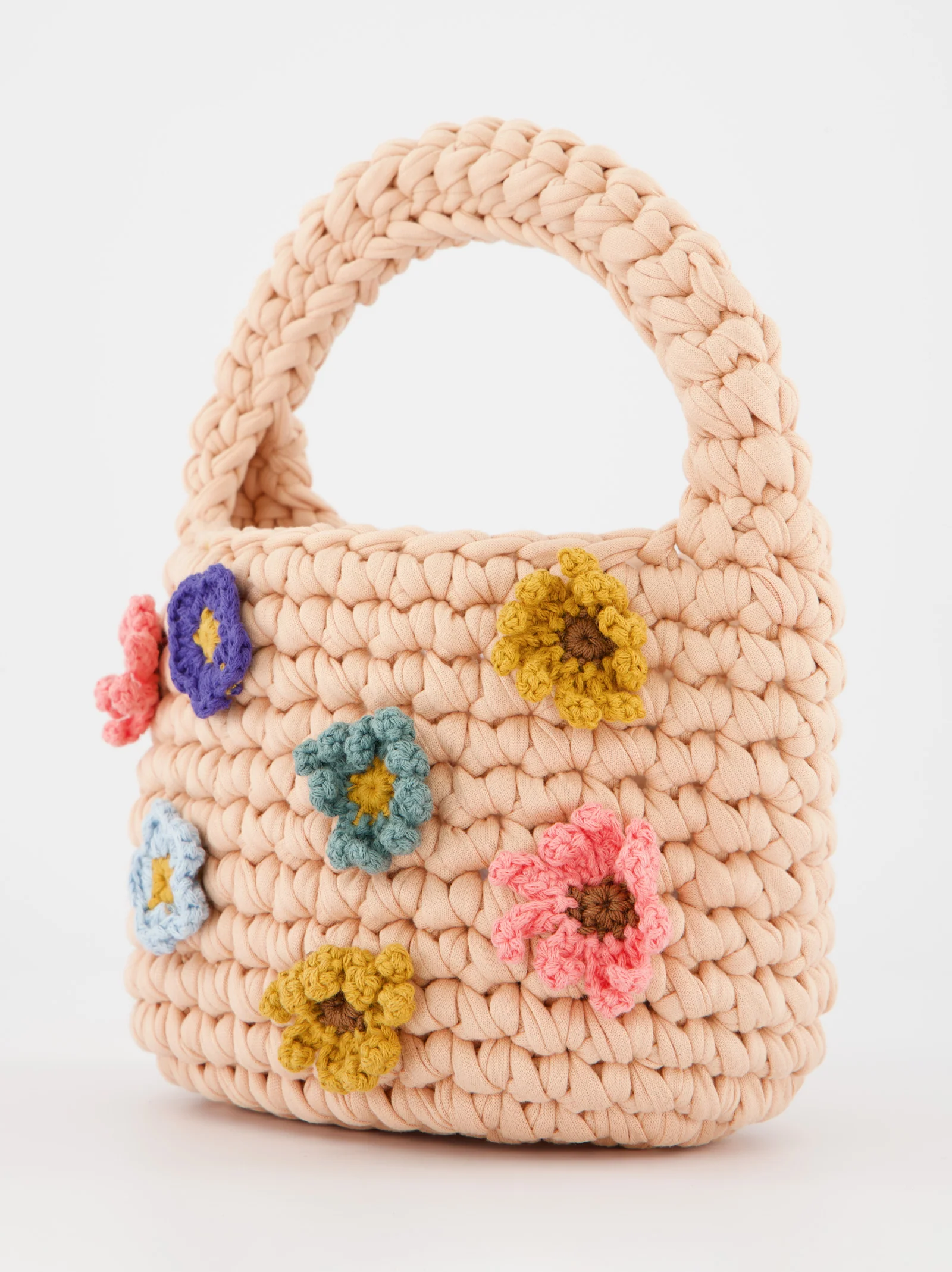 Bolso mini de crochet con flores - Marzia - Image 4