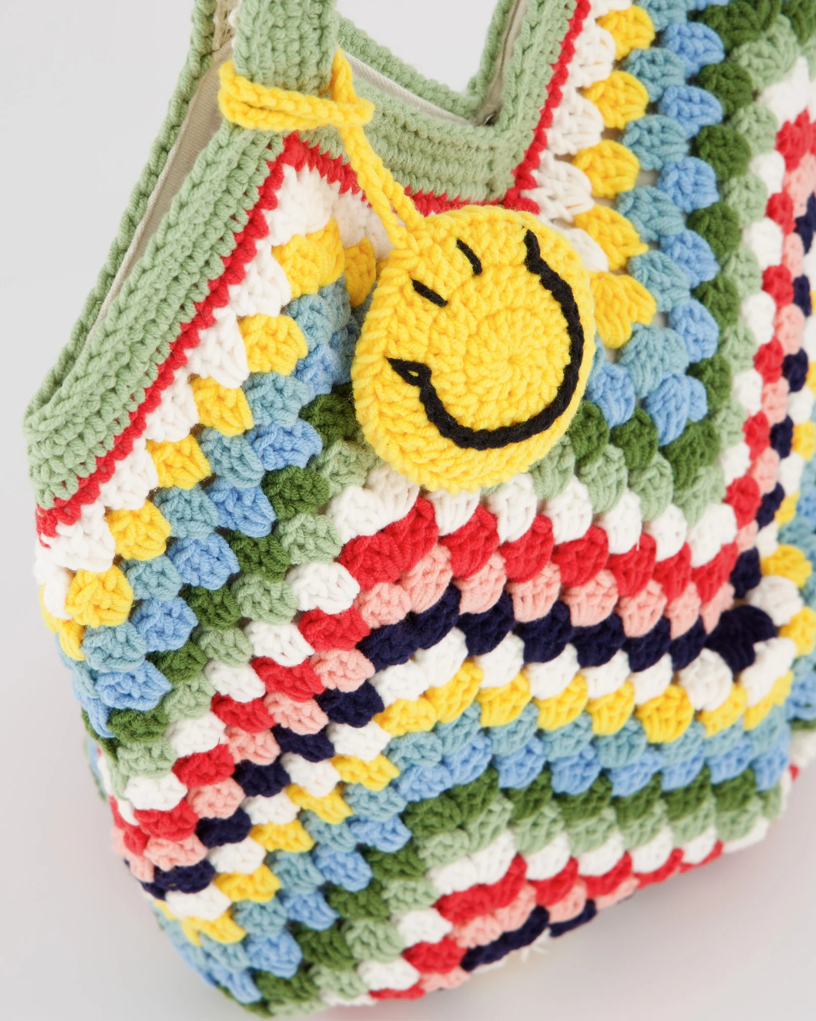 Bolso shopper de crochet multicolor - Aspen - Image 5