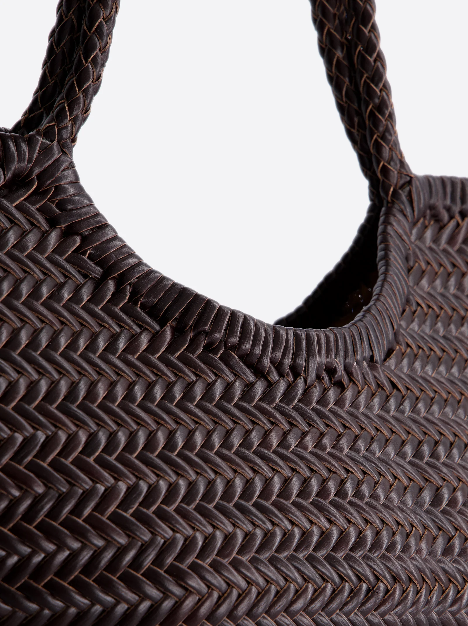Bolso shopper maxi de piel trenzada - Romi XL - Image 3