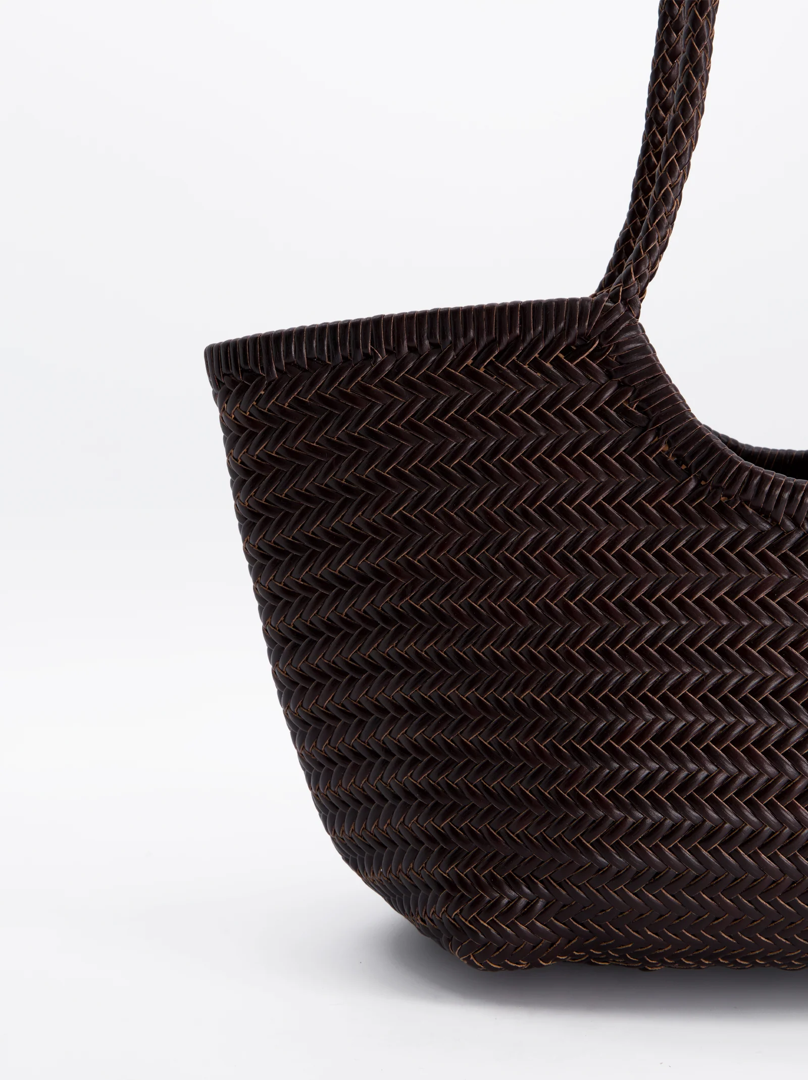 Bolso shopper maxi de piel trenzada - Romi XL - Image 5