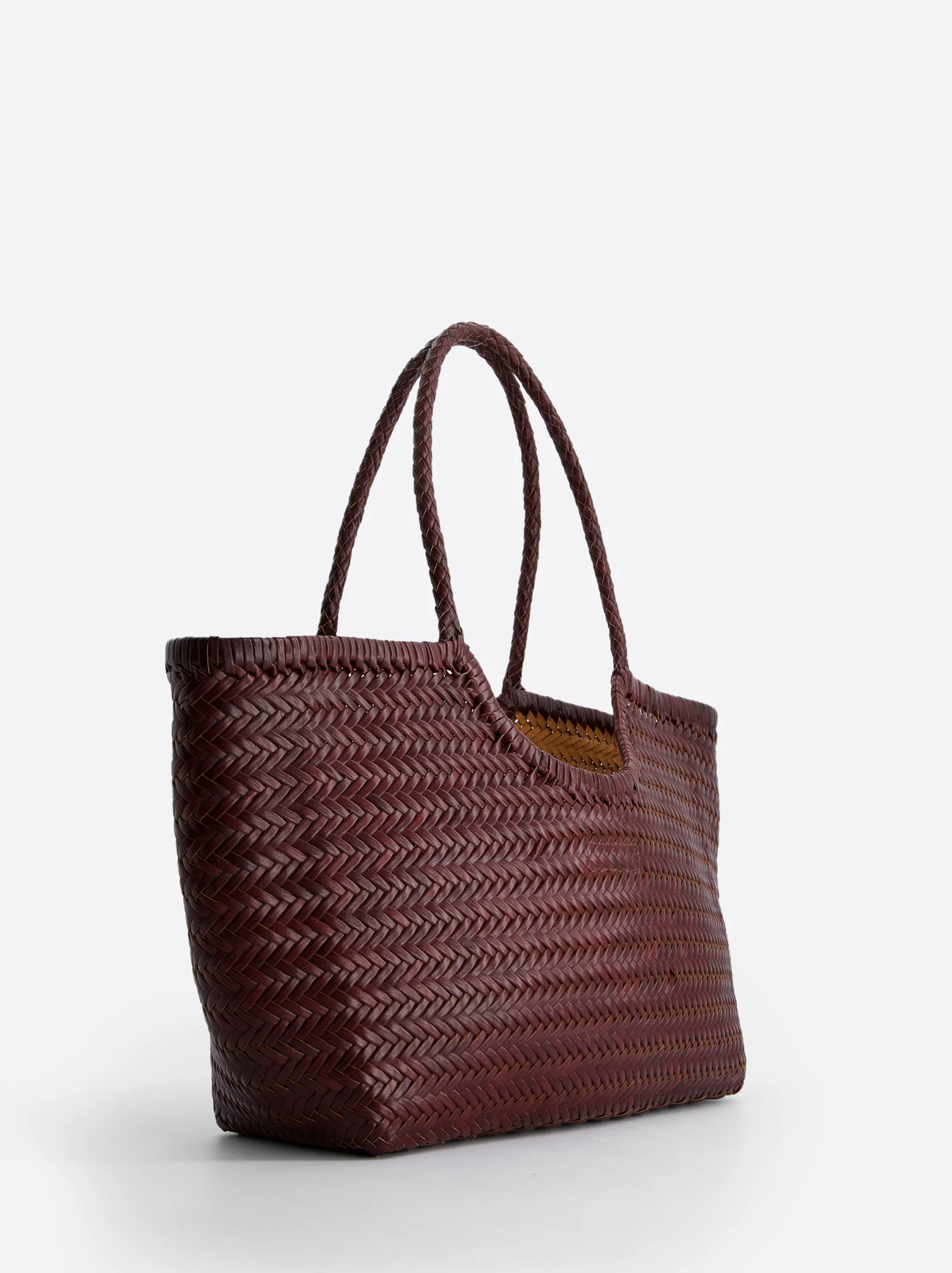 Bolso shopper maxi de piel trenzada - Romi XL - Image 2