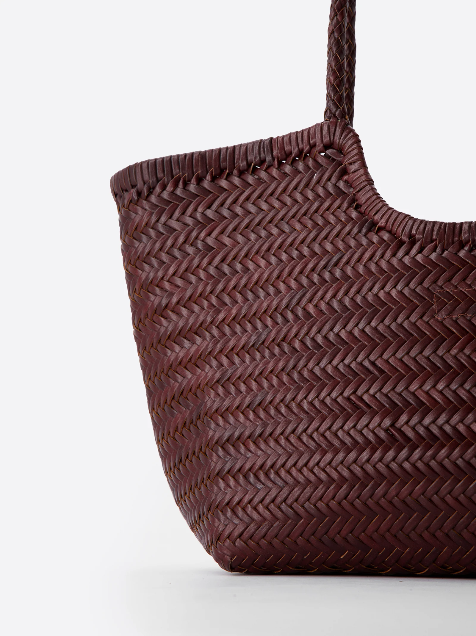 Bolso shopper maxi de piel trenzada - Romi XL - Image 3