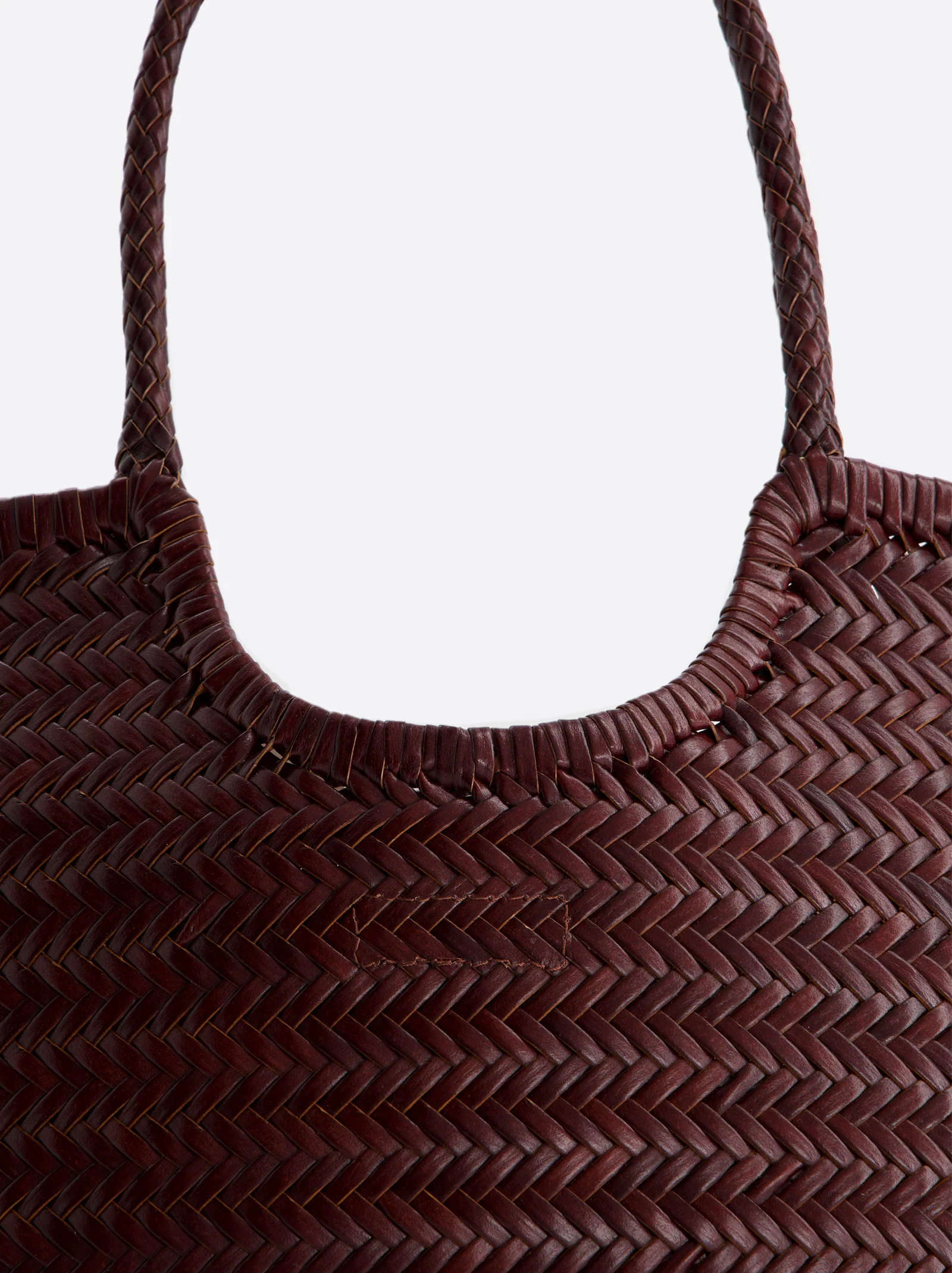 Bolso shopper maxi de piel trenzada - Romi XL - Image 4
