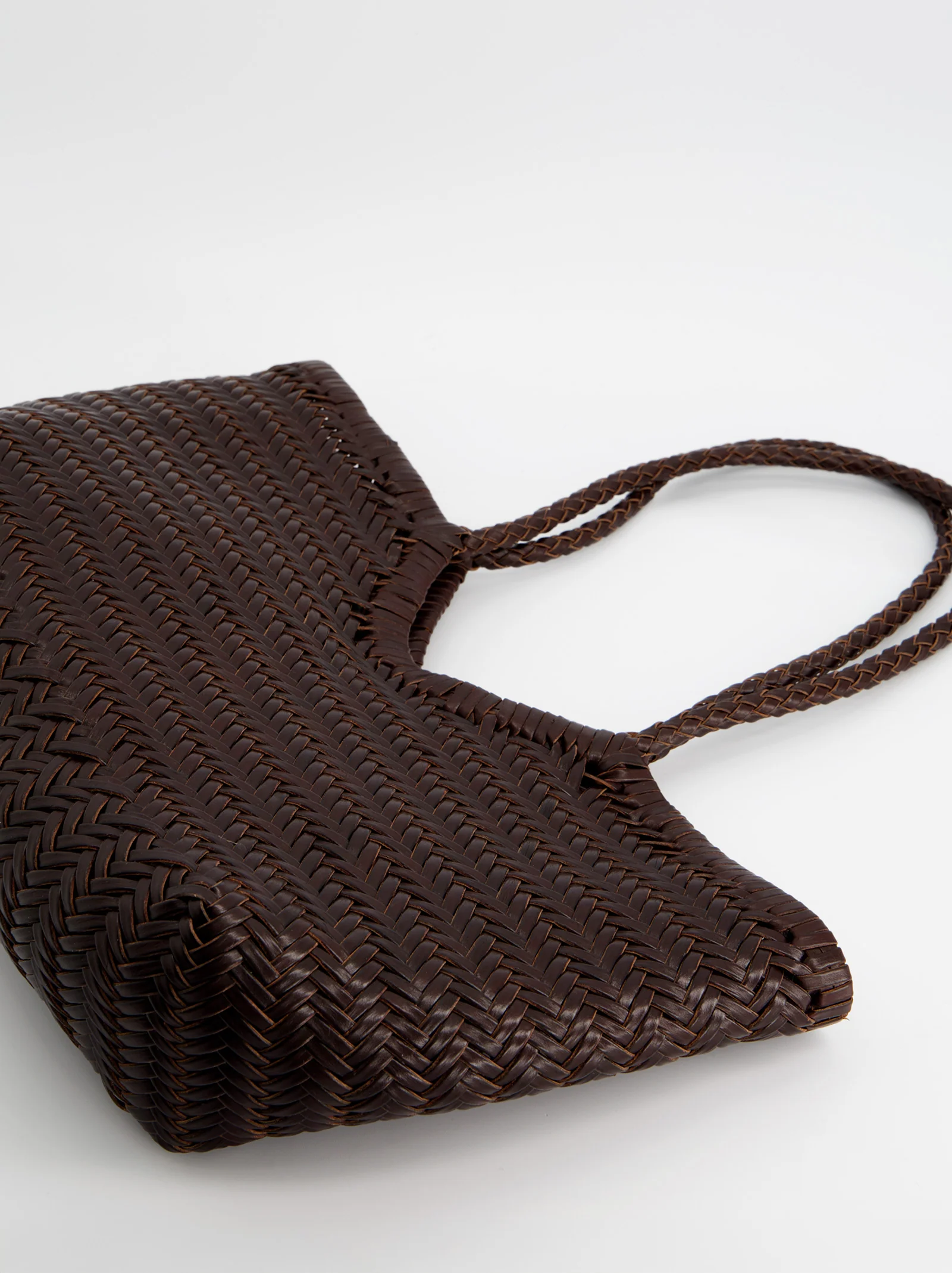 Bolso shopper de piel trenzada - Romi - Image 5