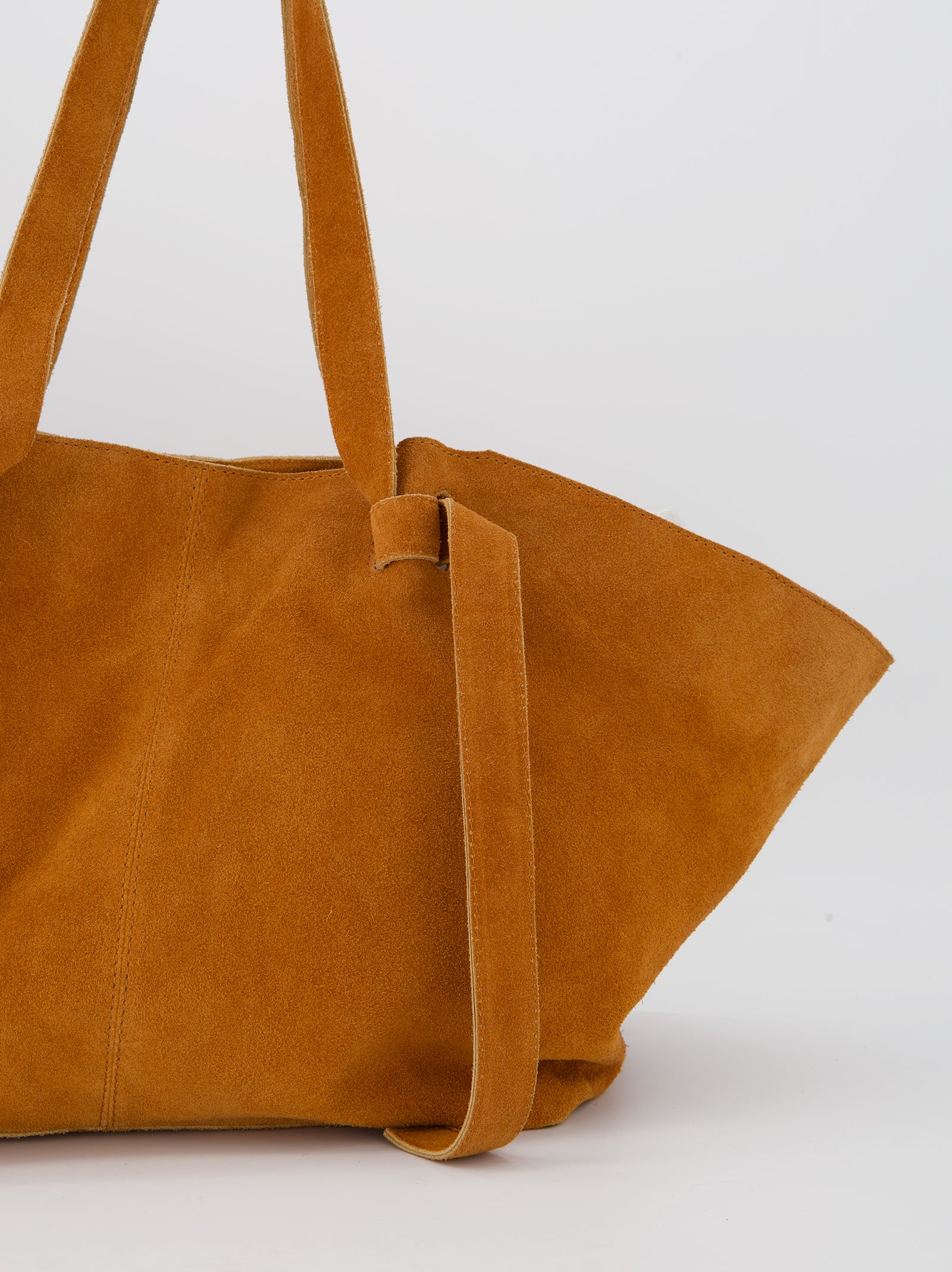 Bolso shopper naranja piel - Tavie - Image 3