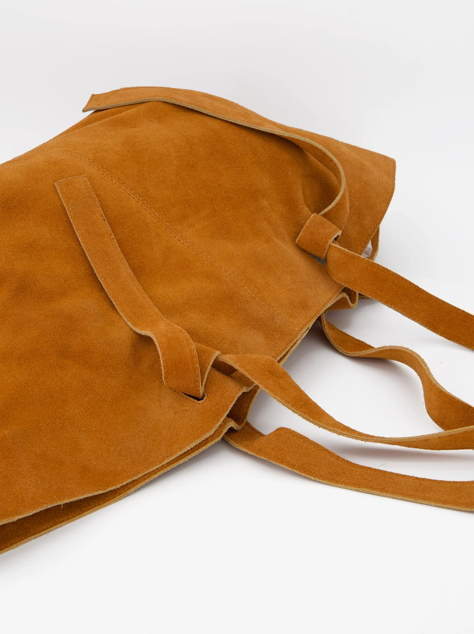 Bolso shopper naranja piel - Tavie - Image 4