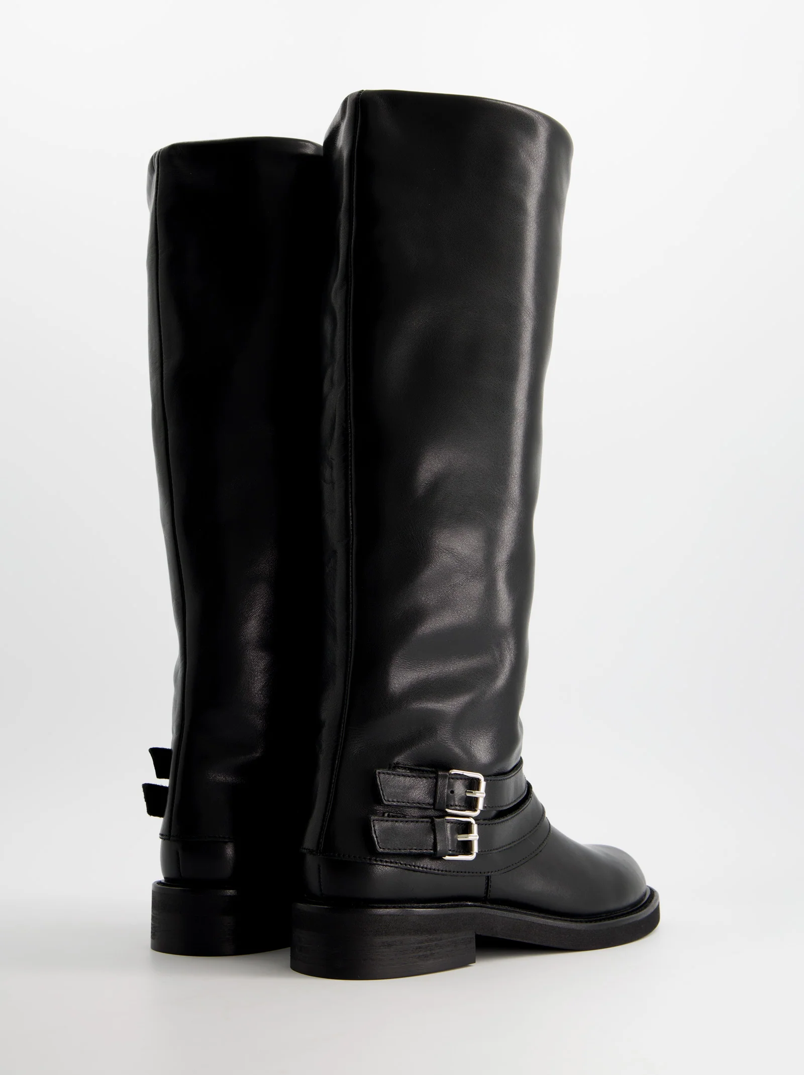 Bota alta de piel con caña vuelta - Ulk Farah - Image 5