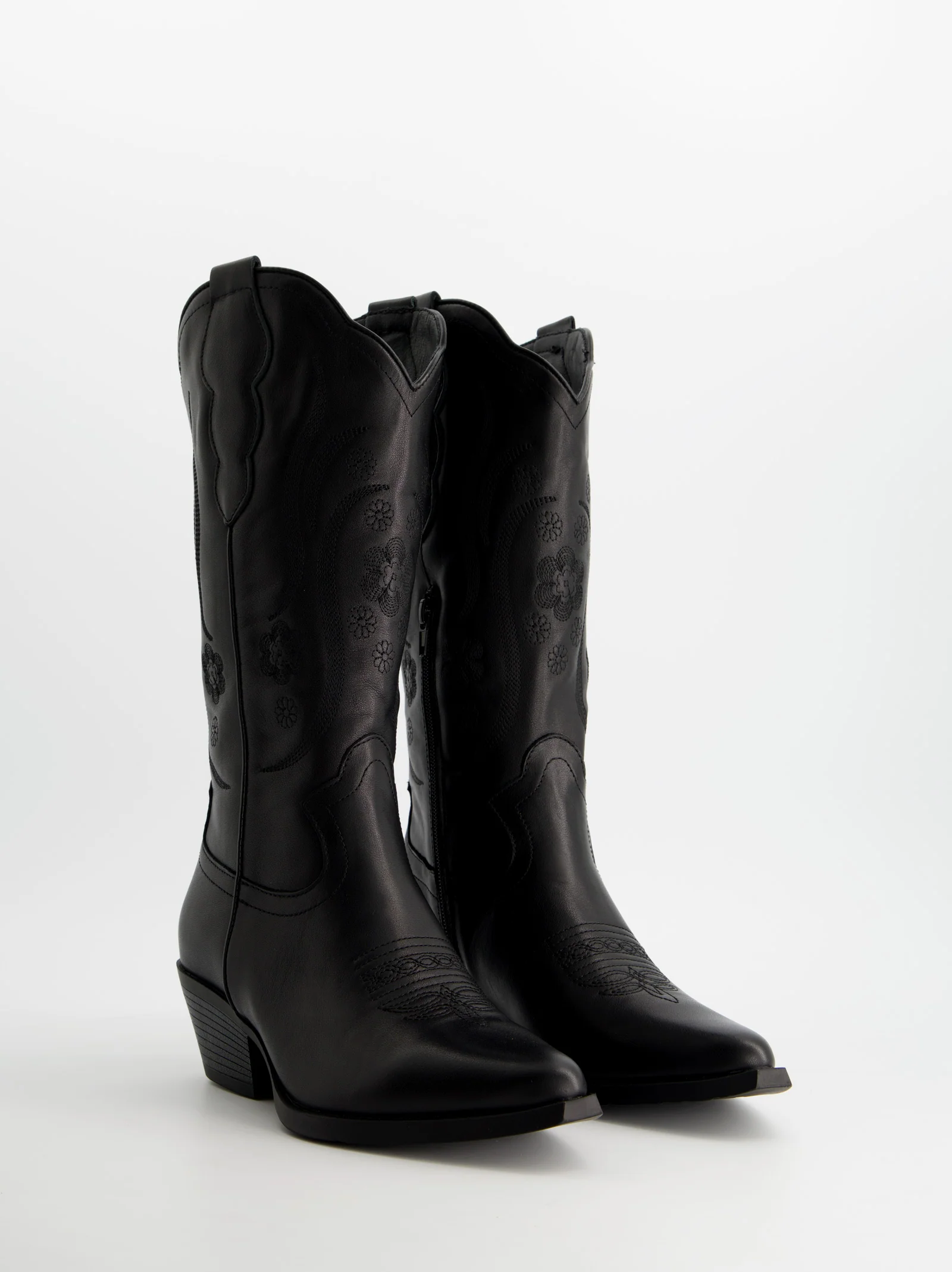 Botas cowboy de piel - ULK India - Image 2