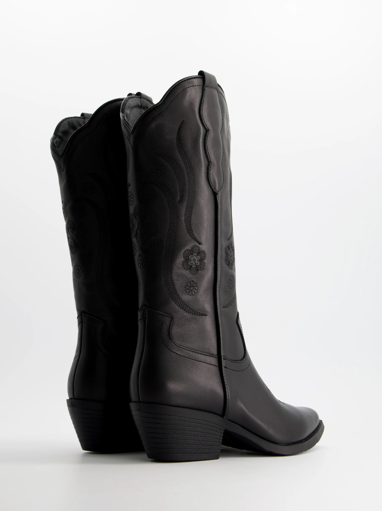 Botas cowboy de piel - ULK India - Image 3