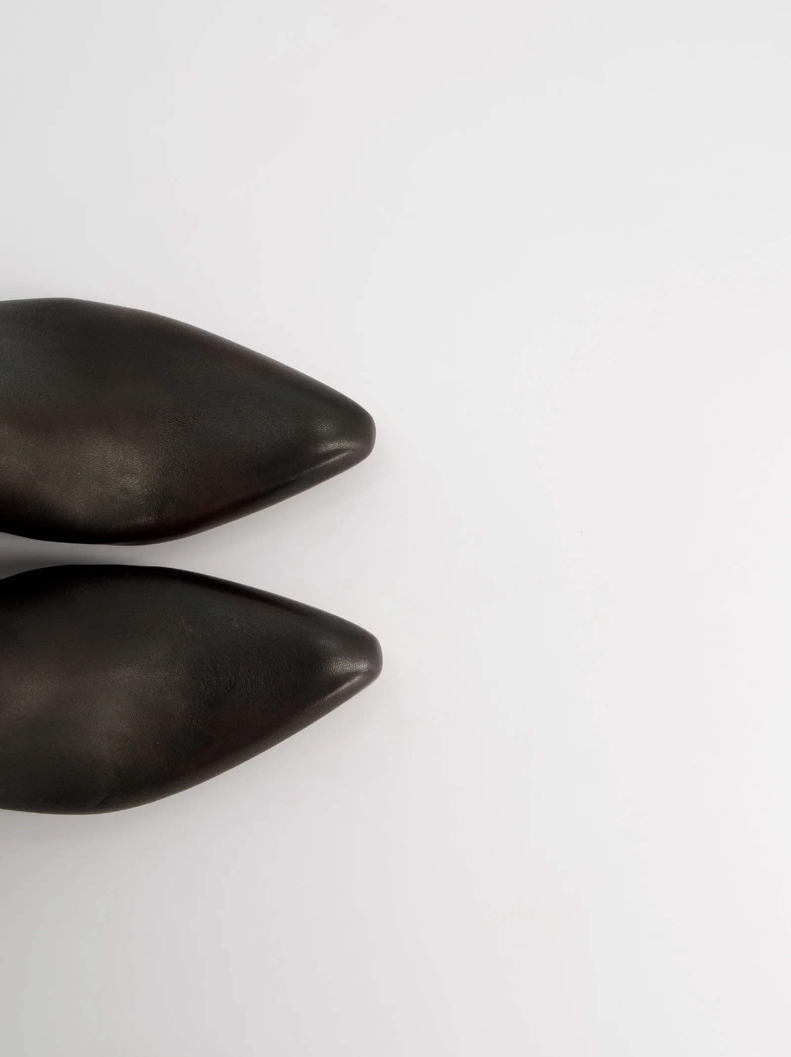 Botas altas de piel con tacón - Brera - Image 3