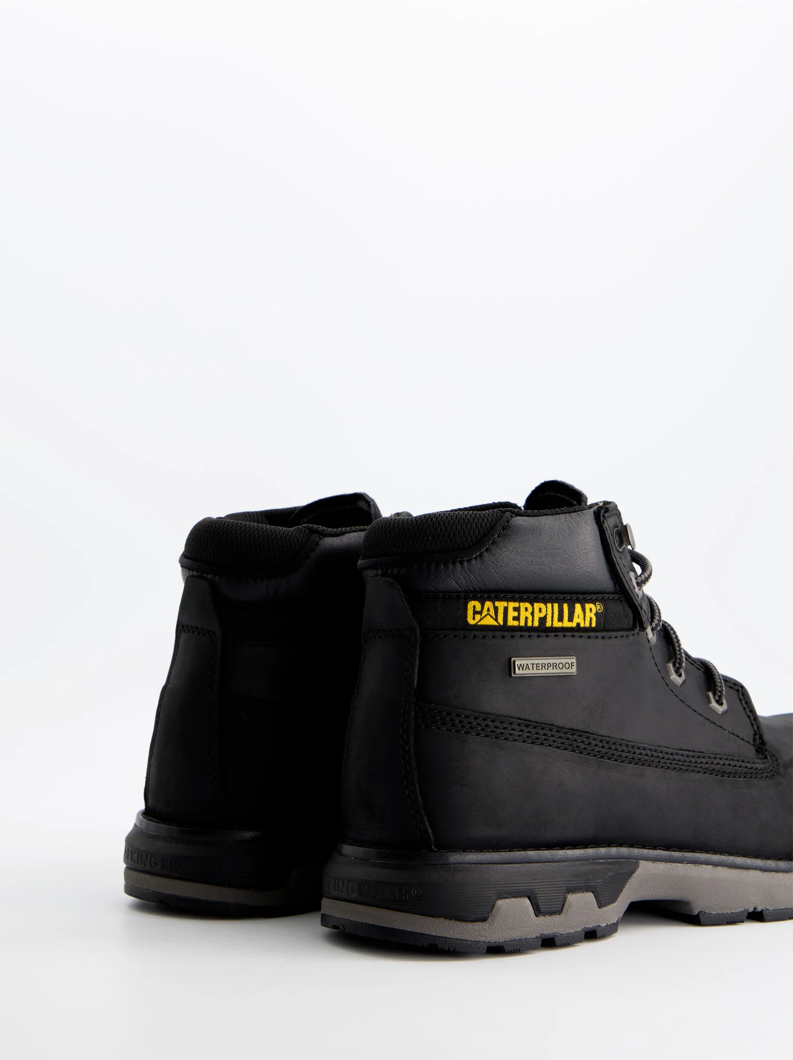 Botas negras de piel para hombre - Caterpillar Pursue - Image 3