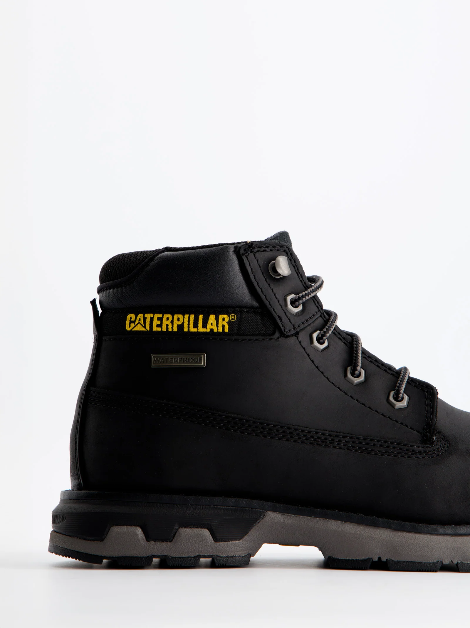 Botas negras de piel para hombre - Caterpillar Pursue - Image 5