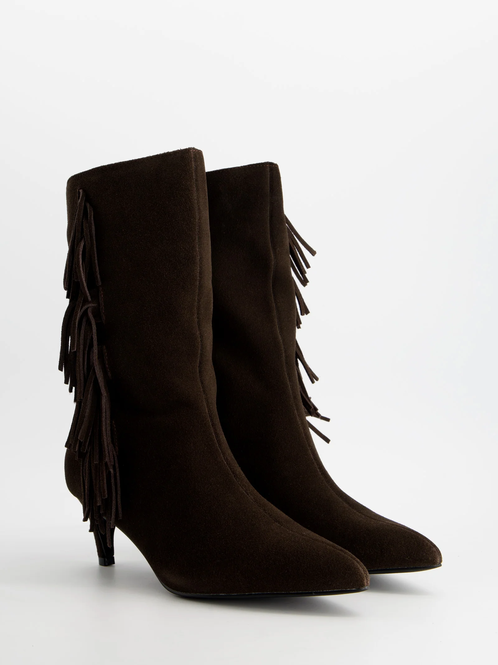 Botines de ante con tacón kitten - ULK Duffy - Image 2