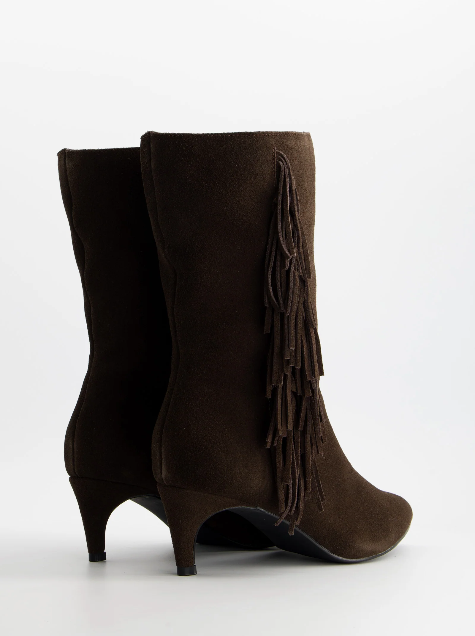 Botines de ante con tacón kitten - ULK Duffy - Image 5