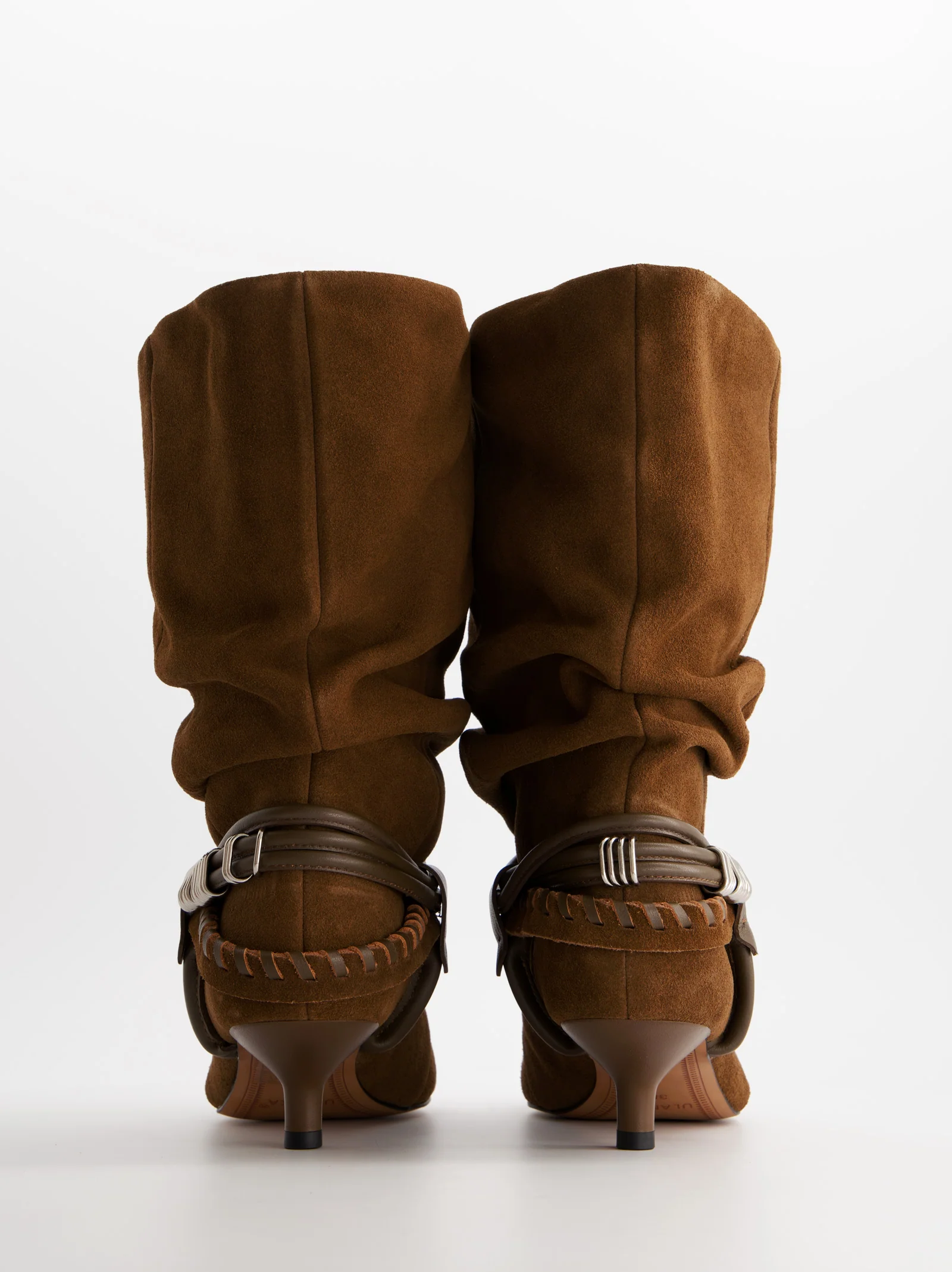 Botines de ante con tacón kitten - ULK Irving - Image 5