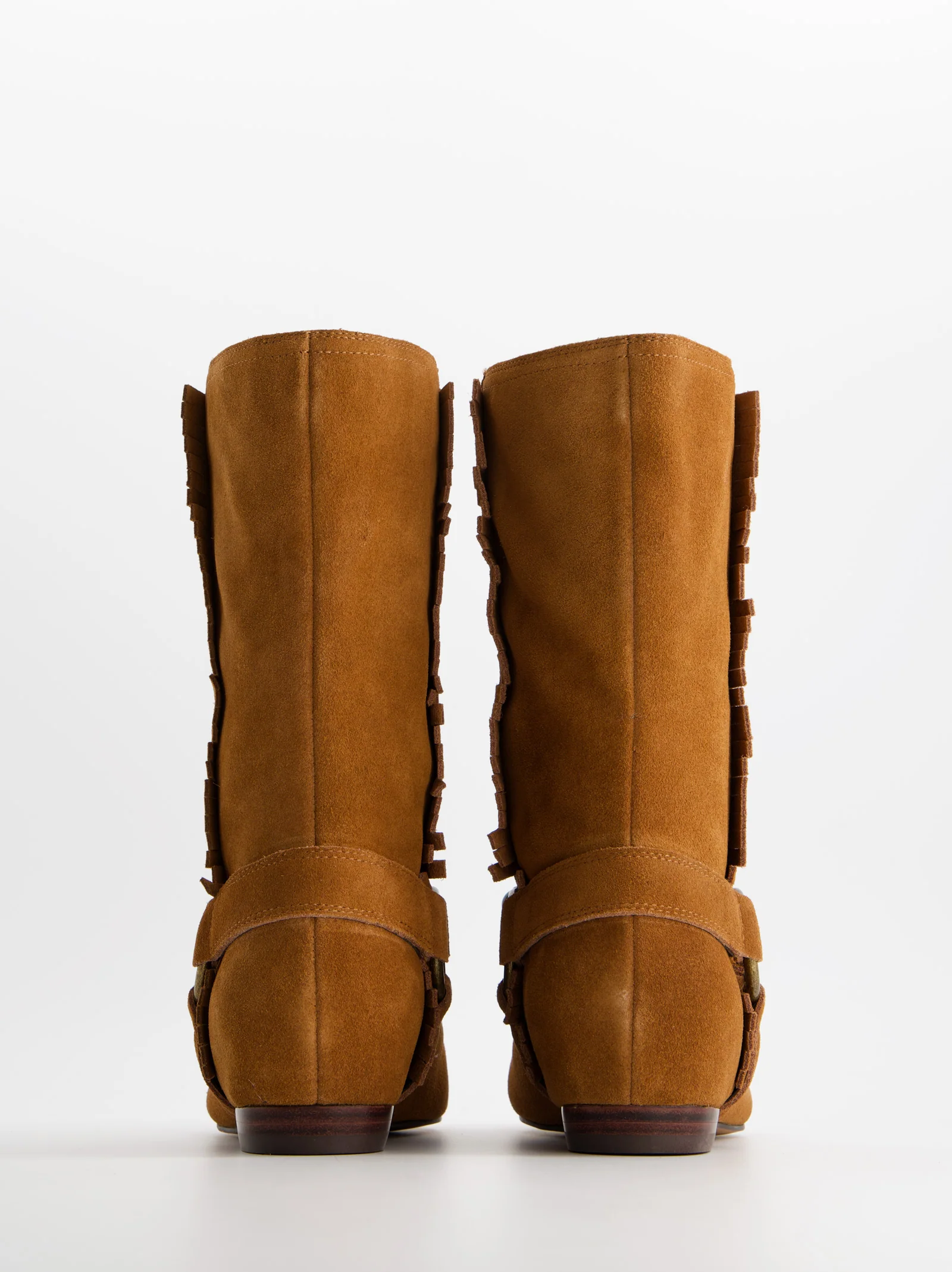 Botines planos de serraje estilo boho - ULK Doha - Image 5