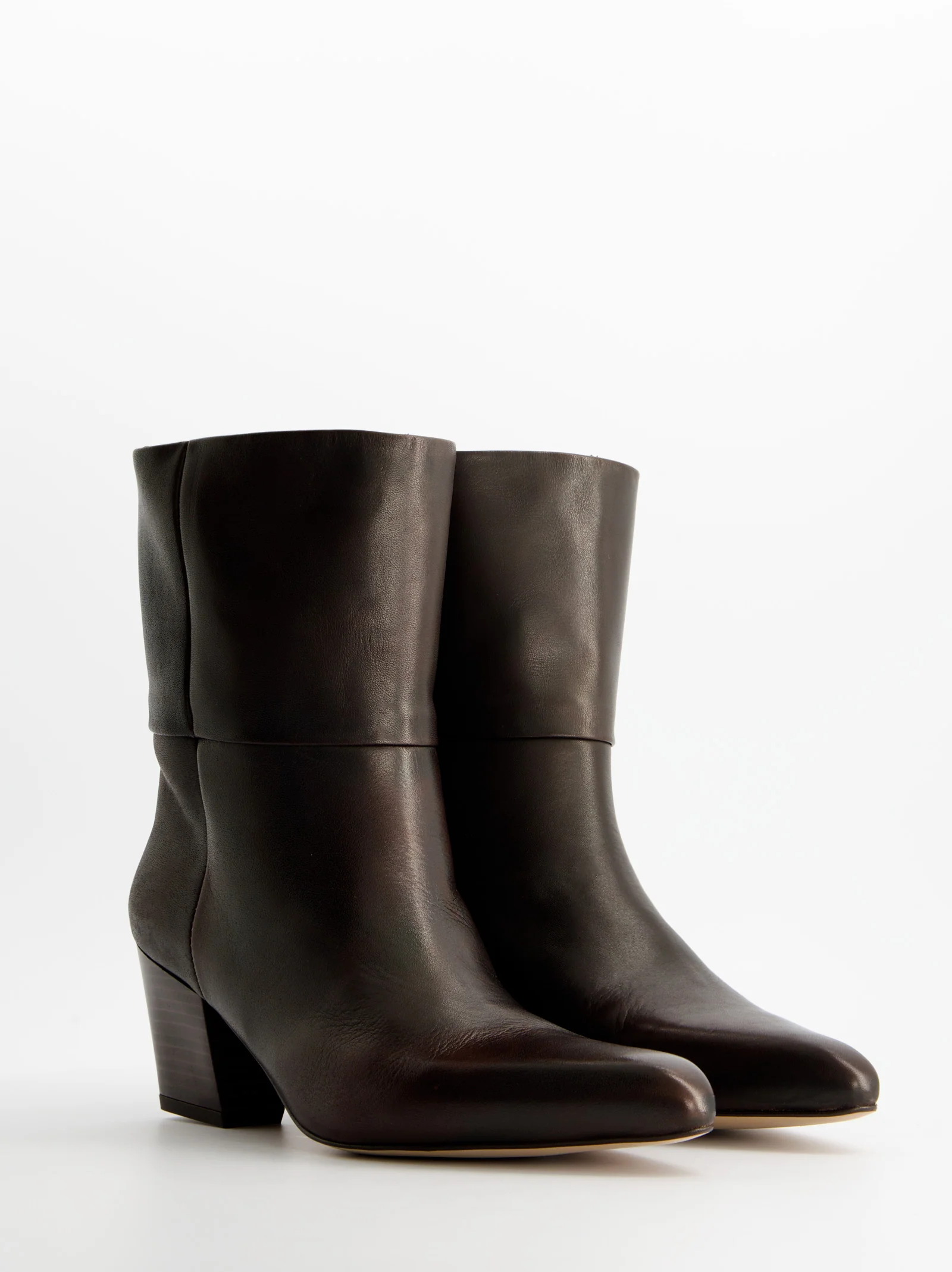 Botines de piel con tacón - Oslo - Image 2