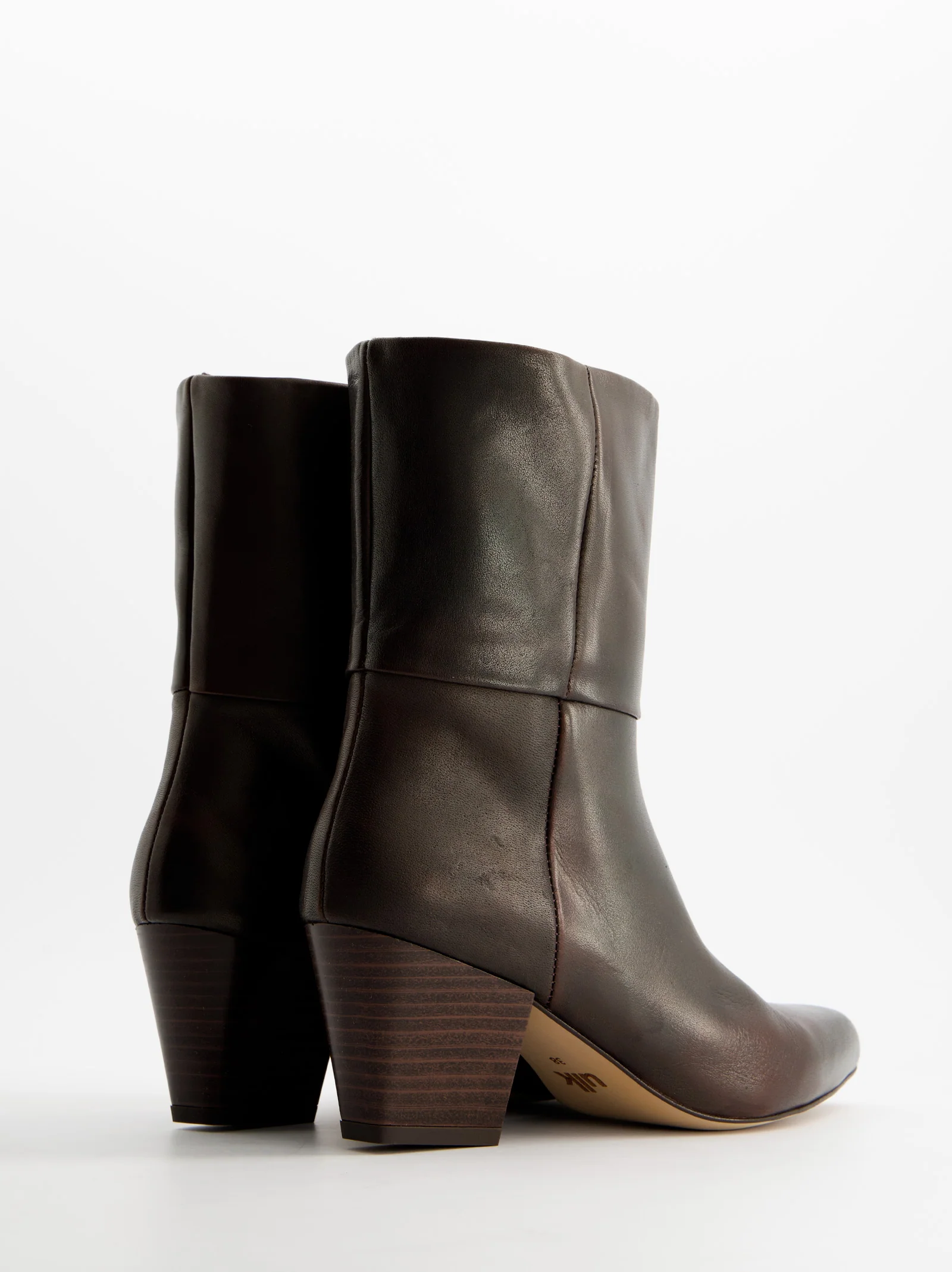 Botines de piel con tacón - Oslo - Image 5