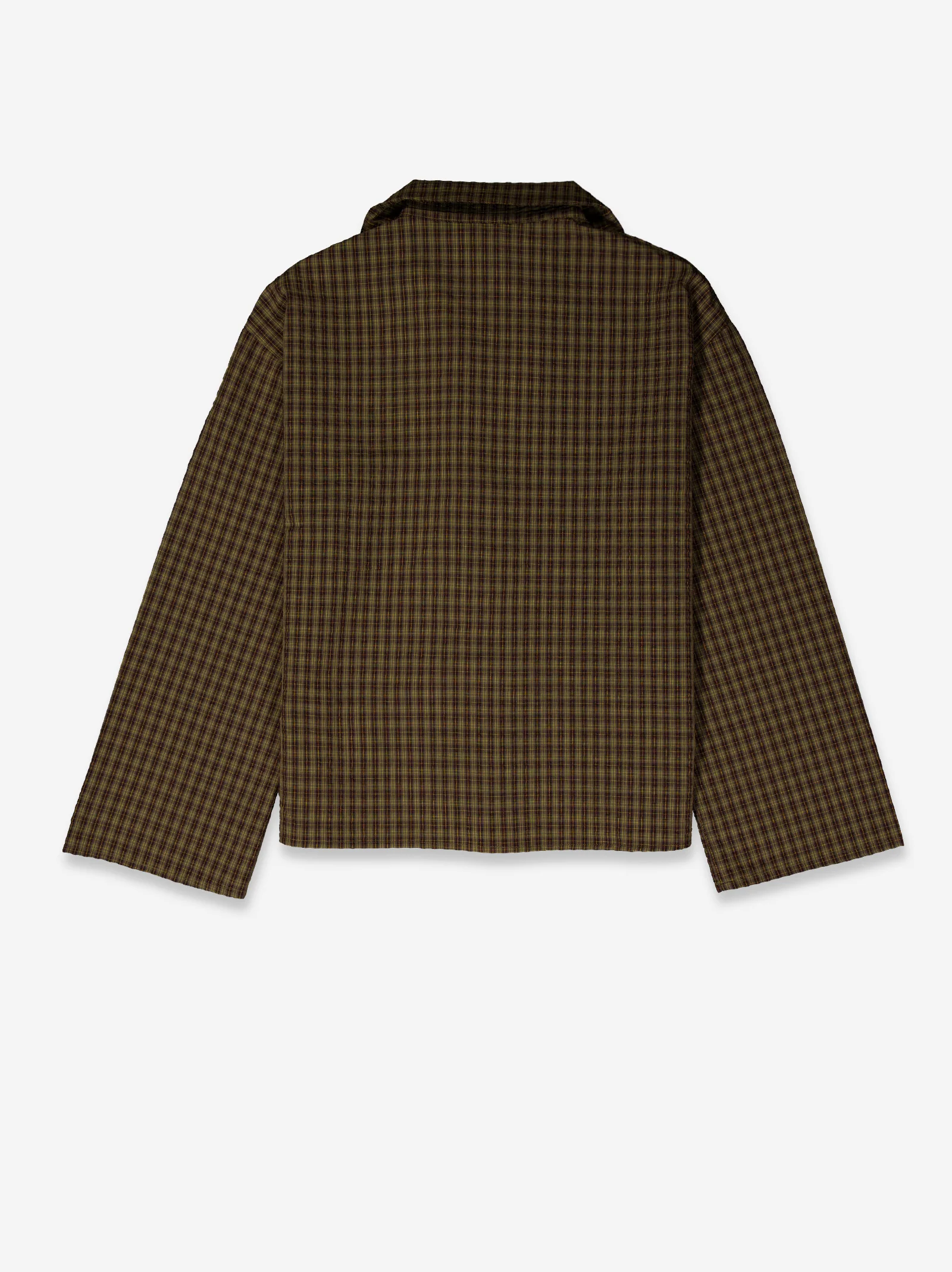 Camisa a cuadros con botones de nudo - Davis - Image 7