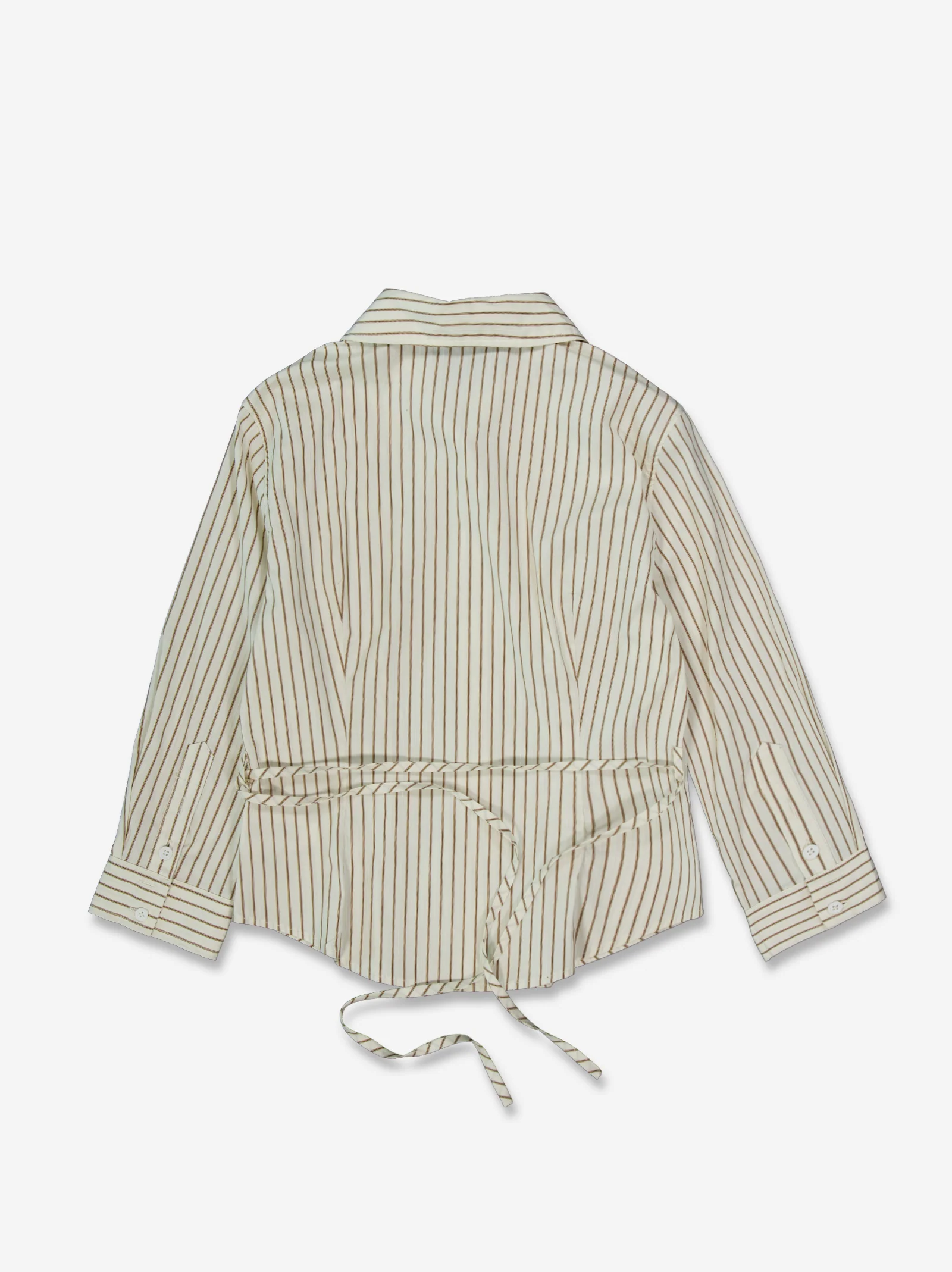 Camisa a rayas con ajuste trasero - Miraela - Image 7