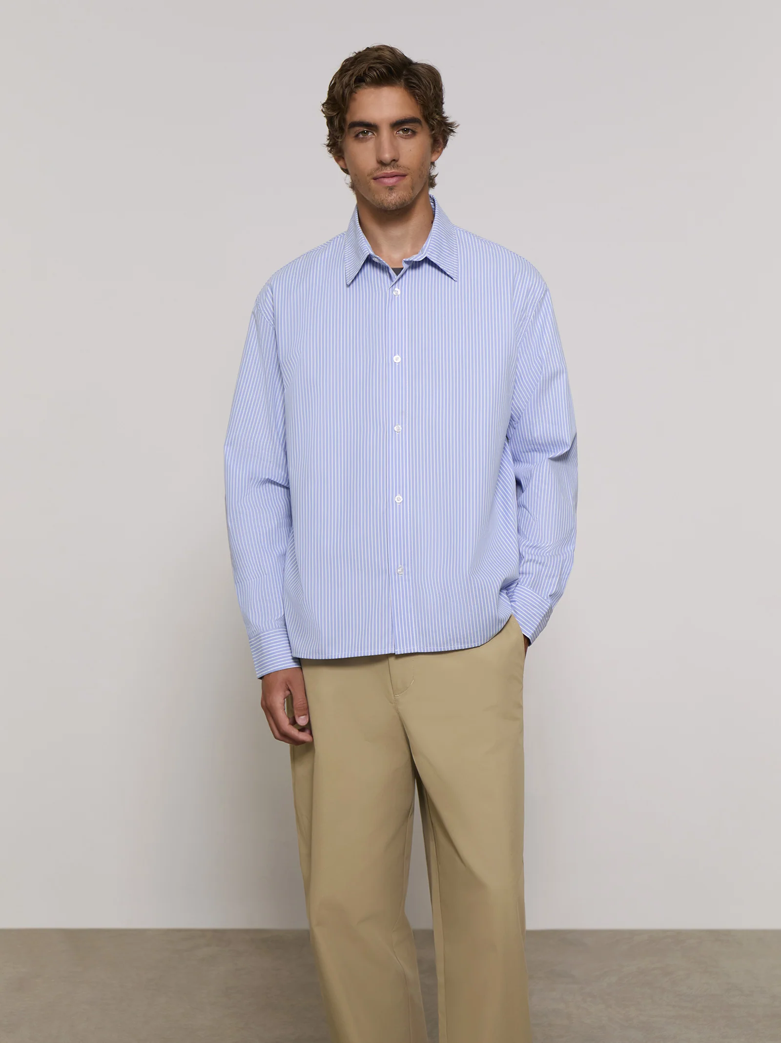 Camisa a rayas regular fit - ULK James