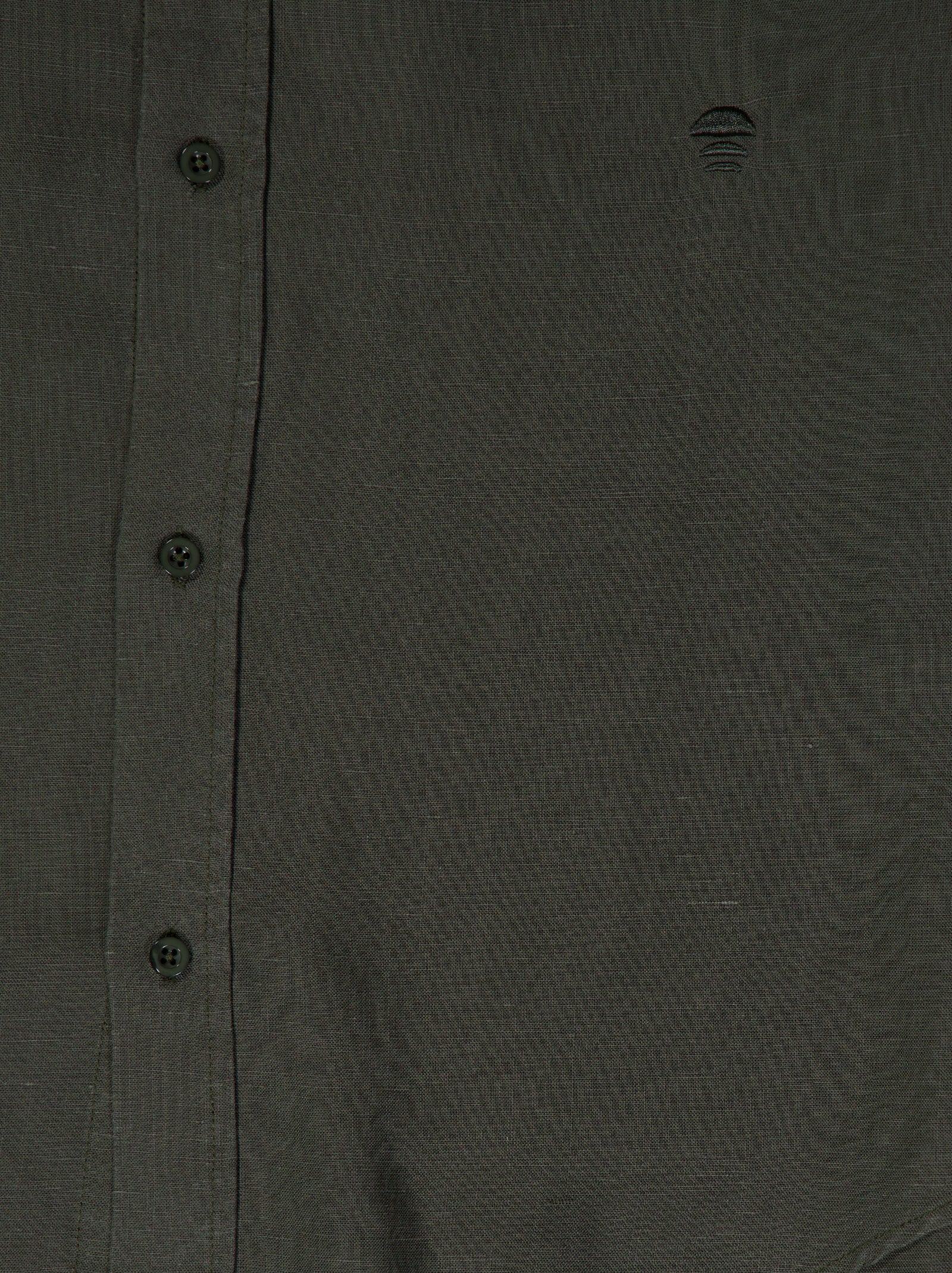 Camisa de lino manga larga - Bambu - Image 3