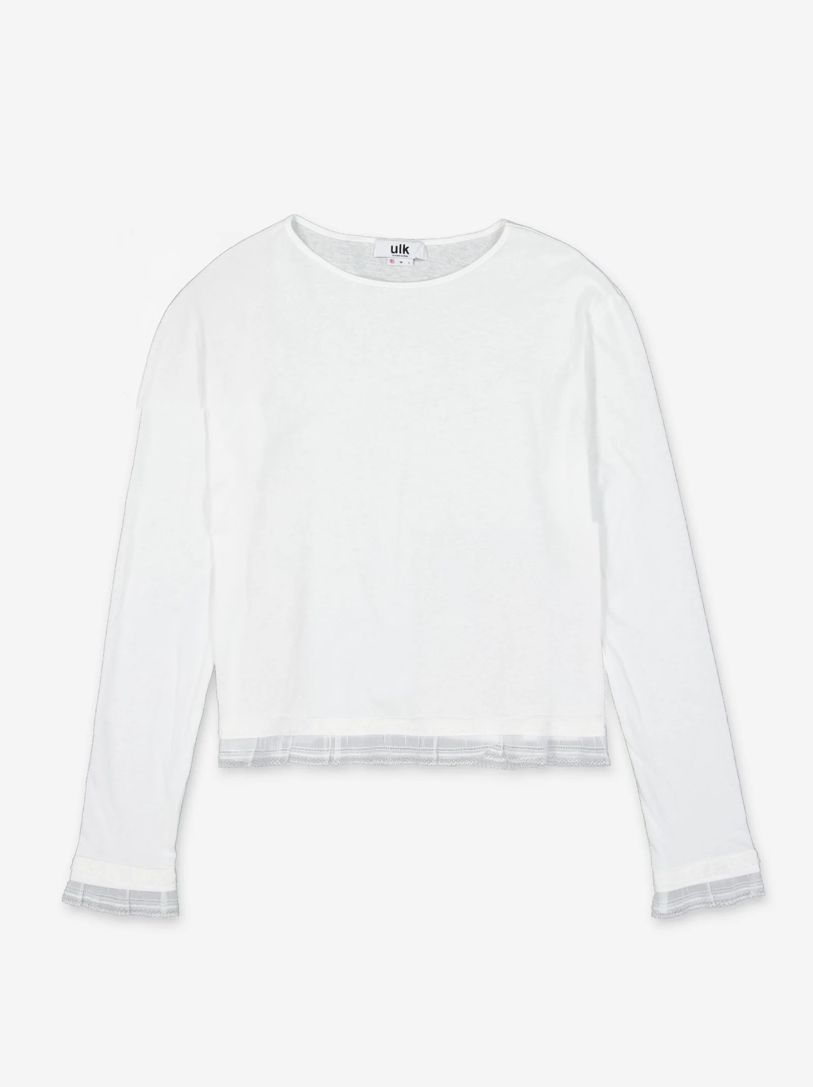Camiseta doble con encaje - ULK Giorgia