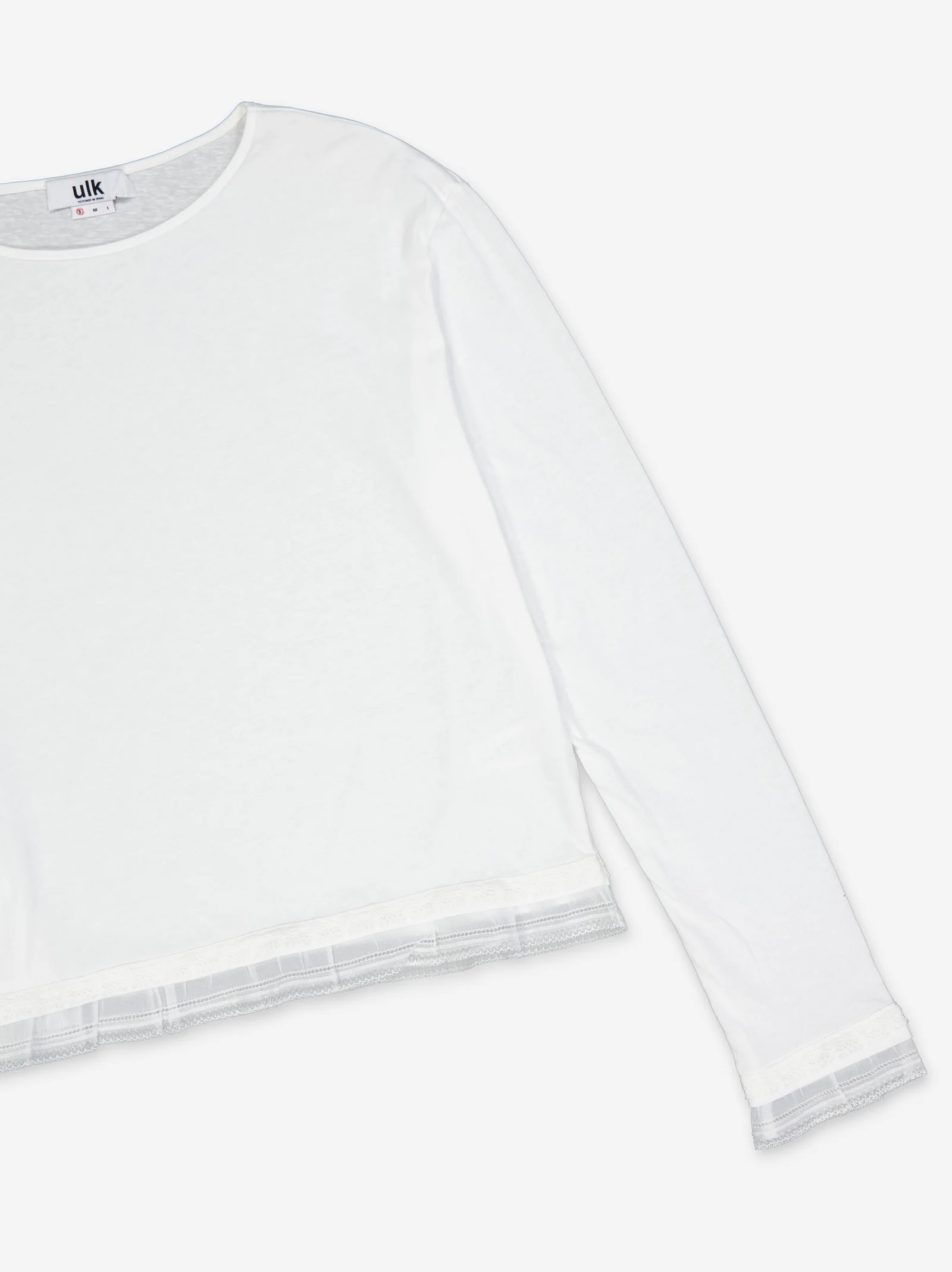 Camiseta doble con encaje - ULK Giorgia - Image 3