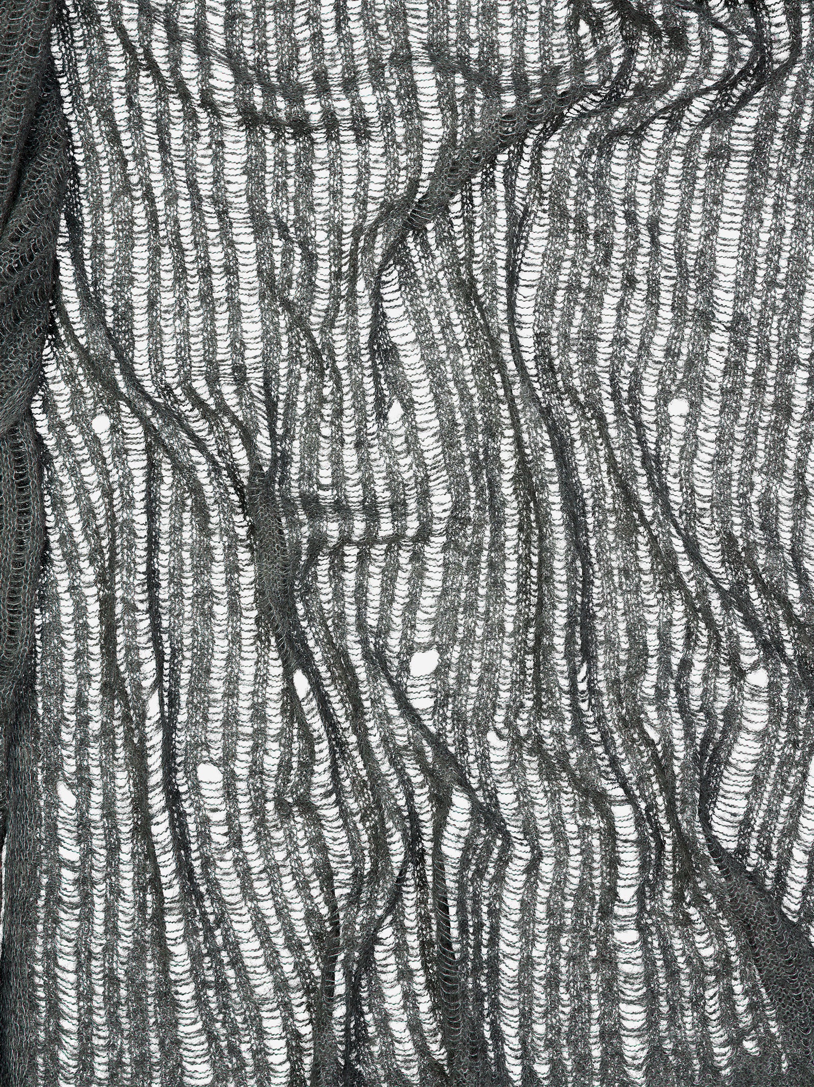 Capa-cardigan de punto multiposición con capucha - Venus - Image 4
