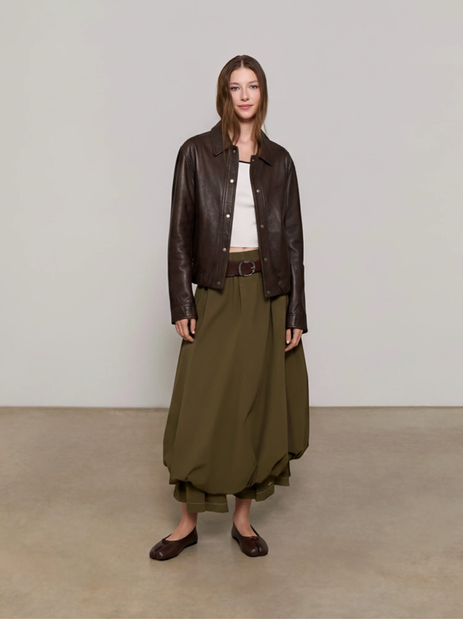 Chaqueta bomber efecto piel - ULK Cleo - Image 3