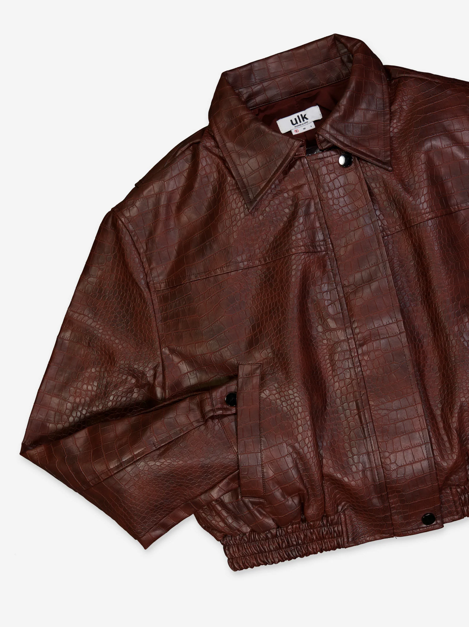 Chaqueta bomber efecto piel - Lisbon - Image 4