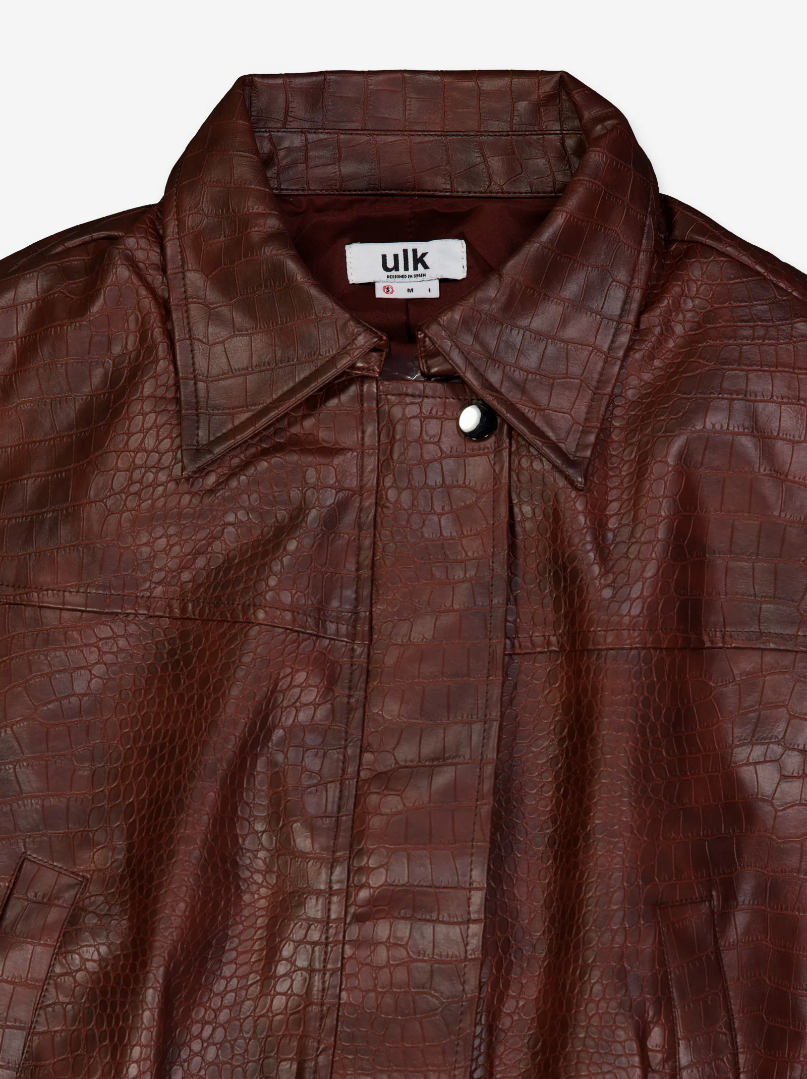 Chaqueta bomber efecto piel - Lisbon - Image 5