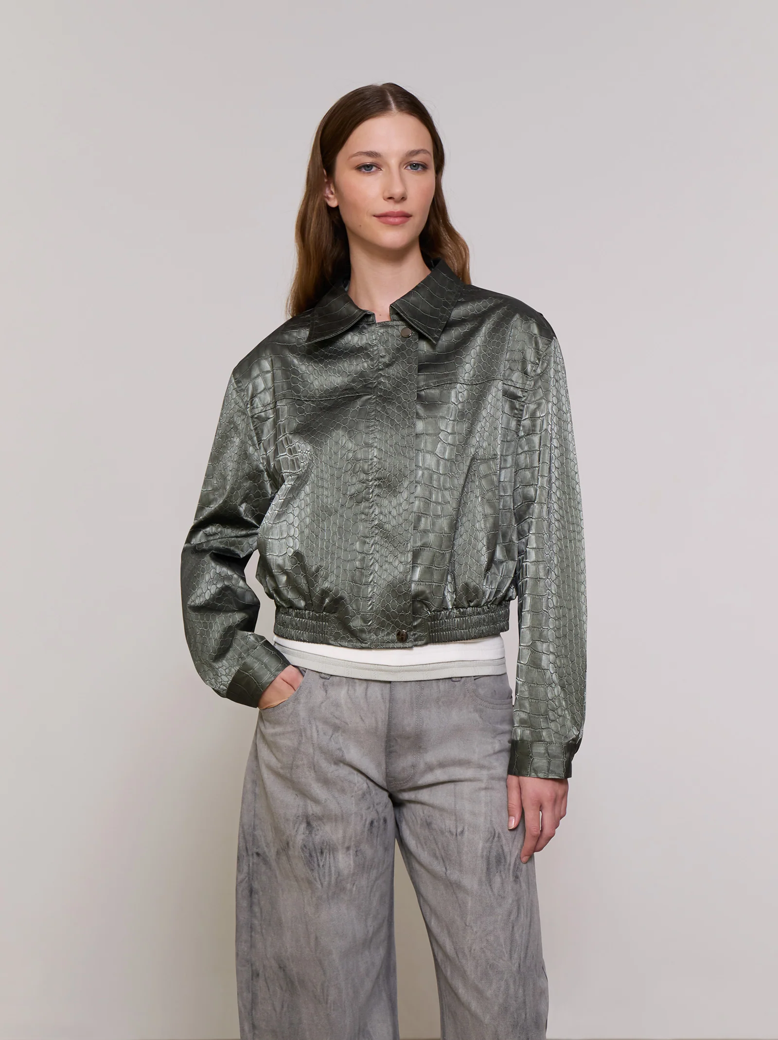 Chaqueta bomber textura - ULK Lisbon - Image 5