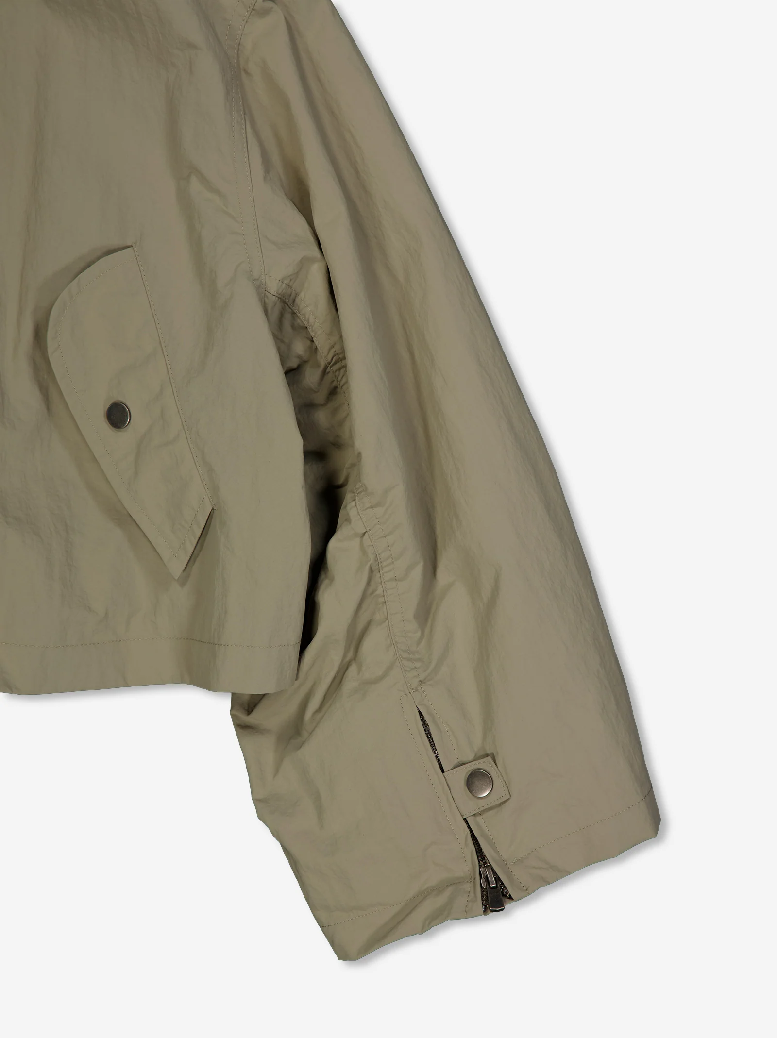 Chaqueta técnica de cuello alto con mangas fruncidas - Gemms - Image 4