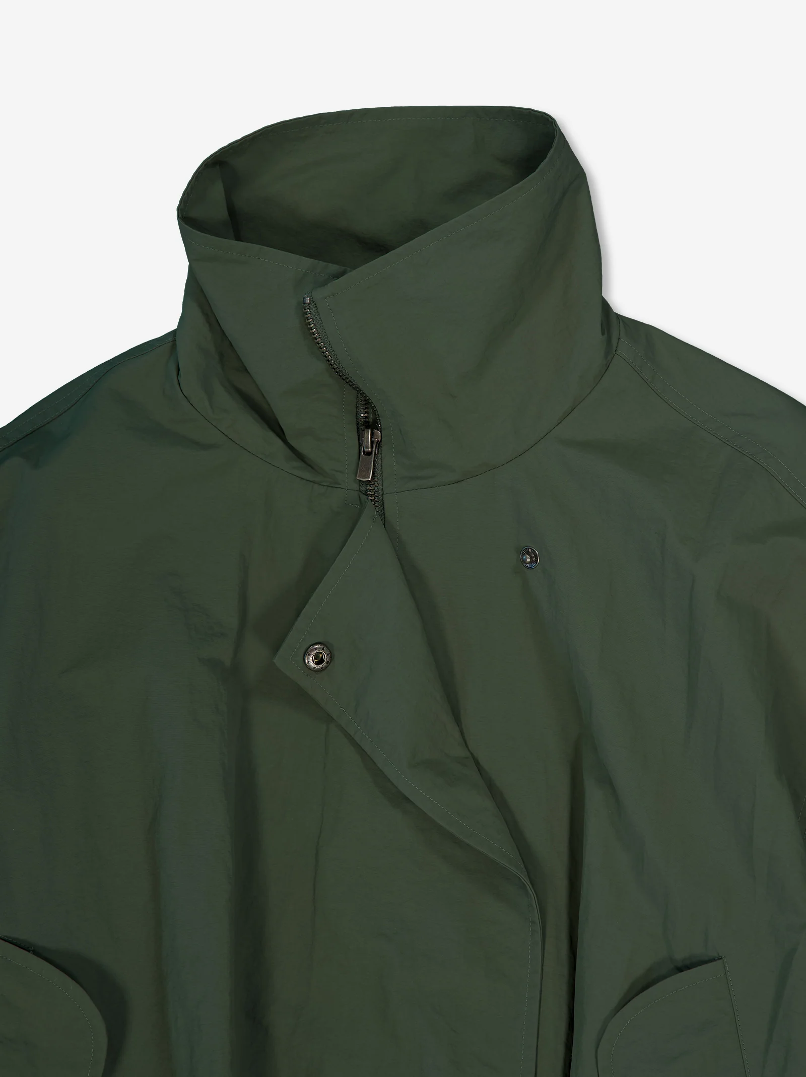 Chaqueta técnica de cuello alto con mangas fruncidas - Gemms - Image 2