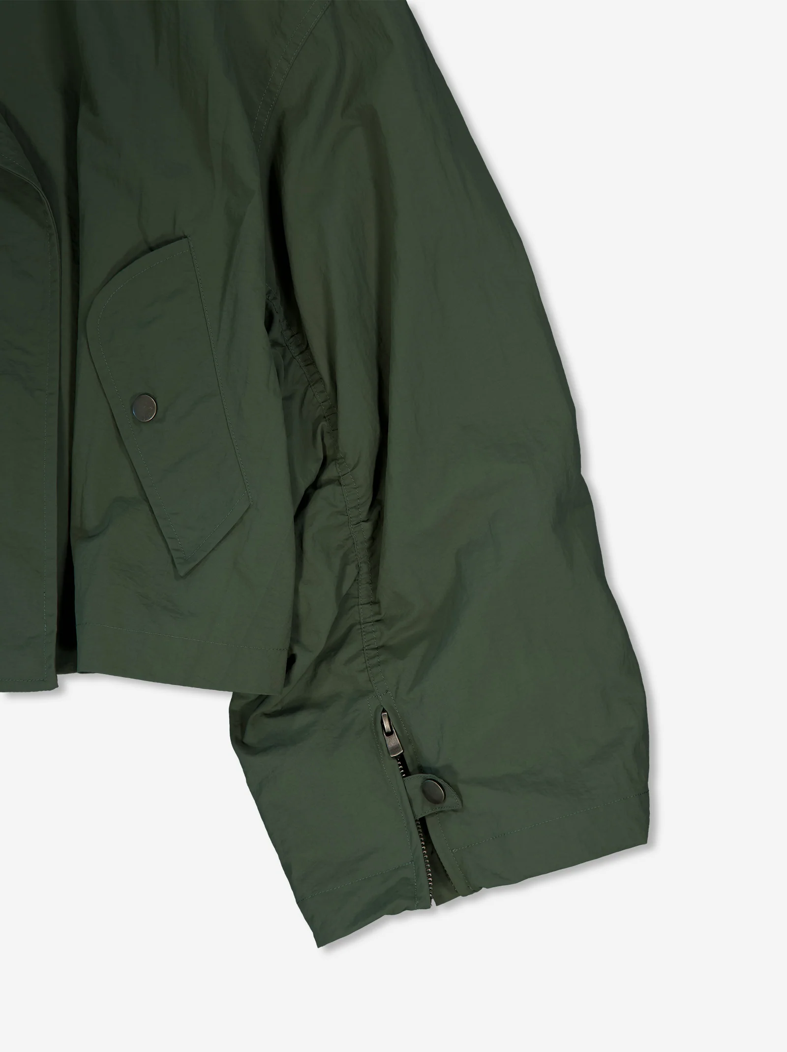 Chaqueta técnica de cuello alto con mangas fruncidas - Gemms - Image 3