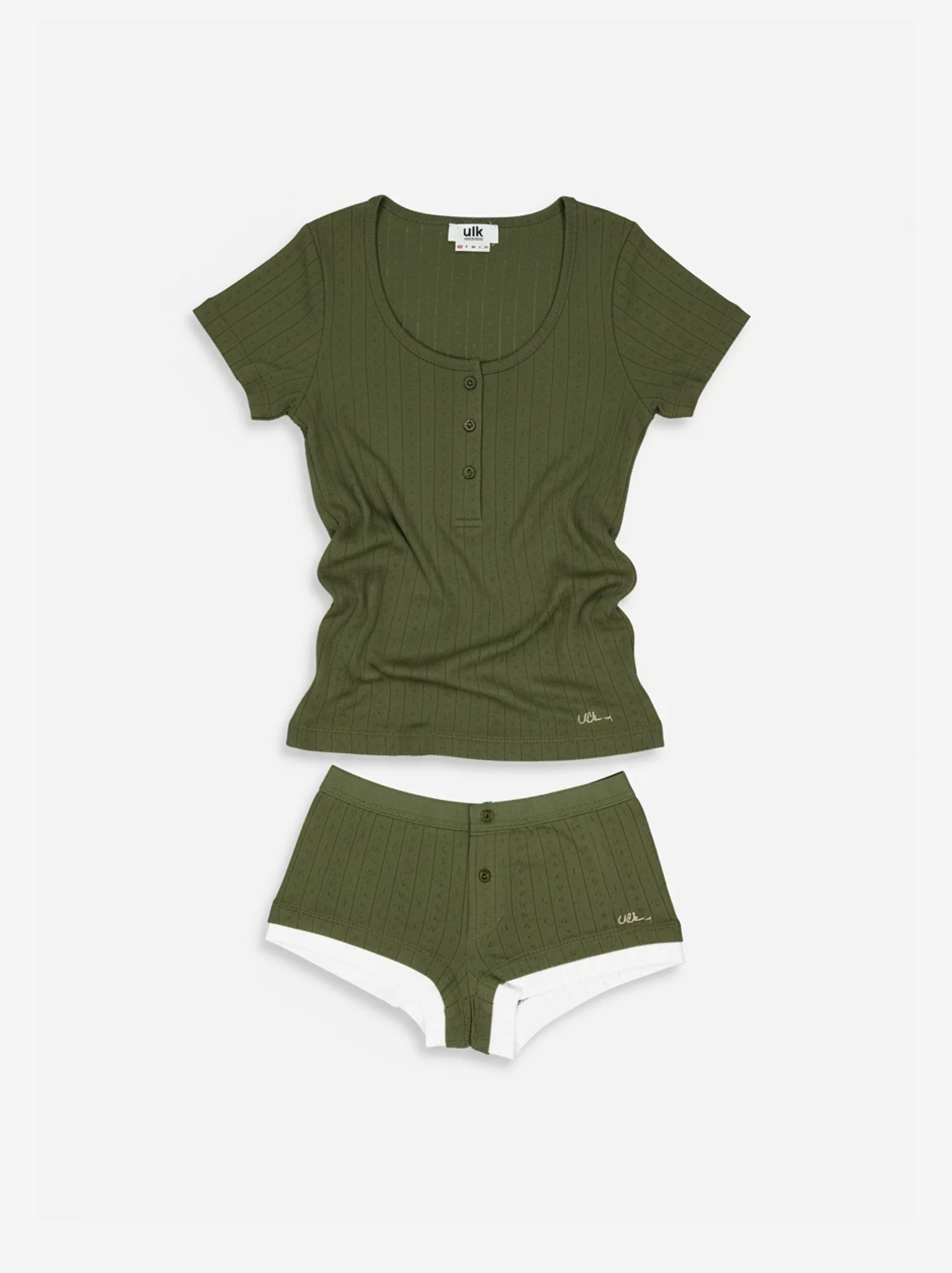 Conjunto pointelle - Isabella