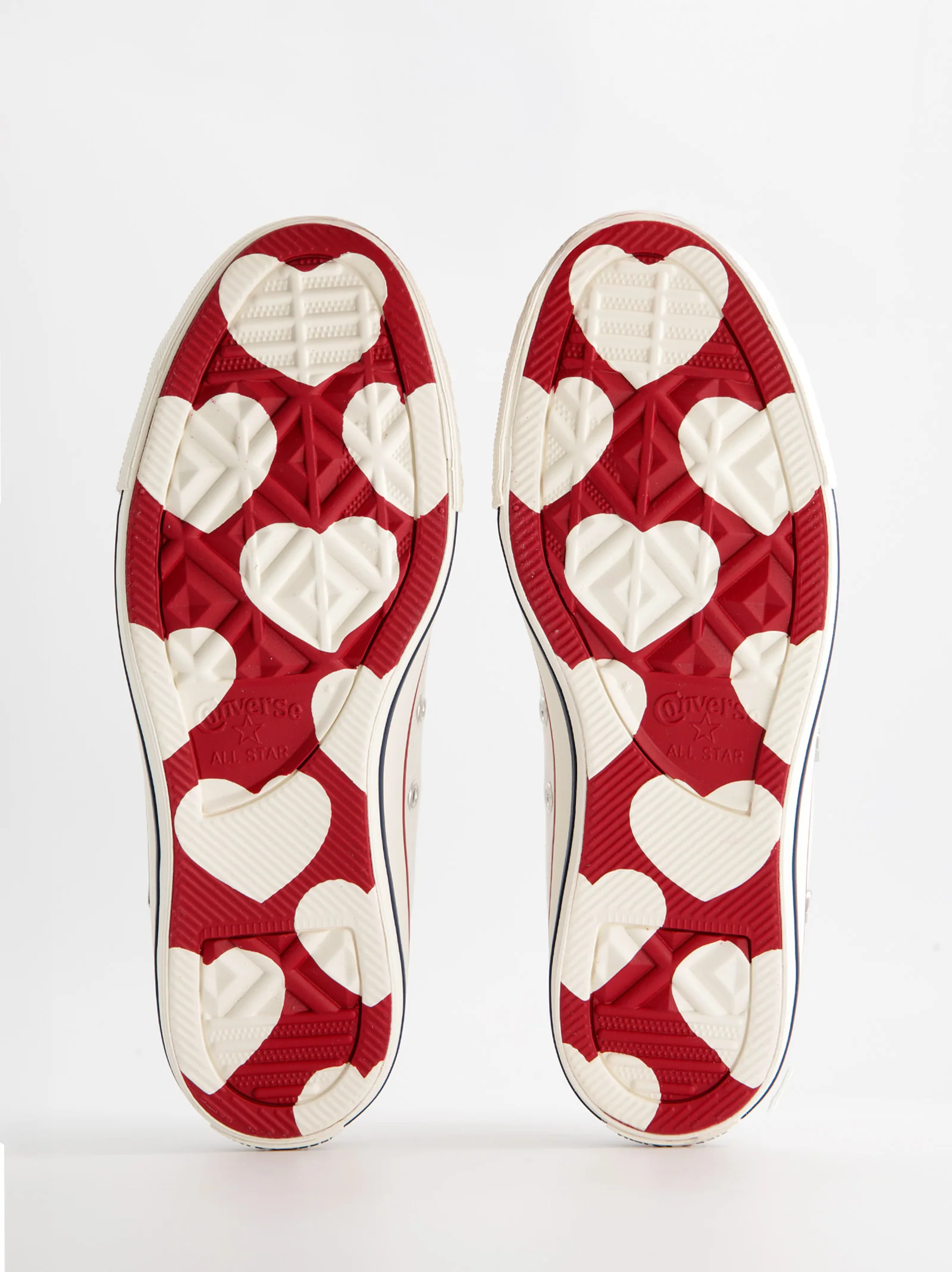 Converse Chuck Taylor All Star Valentines Day - Zapatillas blancas abotinadas - Image 4